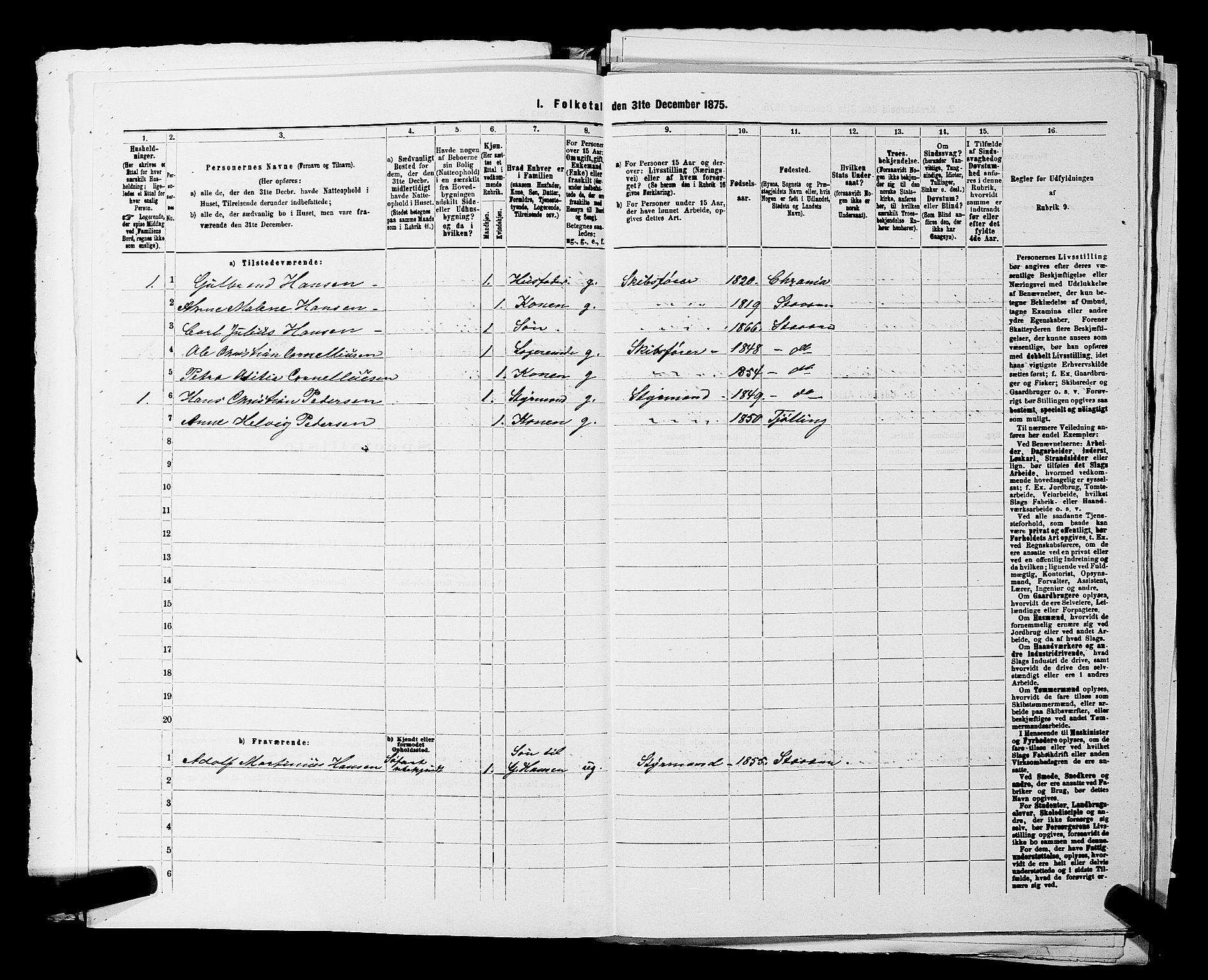 SAKO, 1875 census for 0798P Fredriksvern, 1875, p. 118