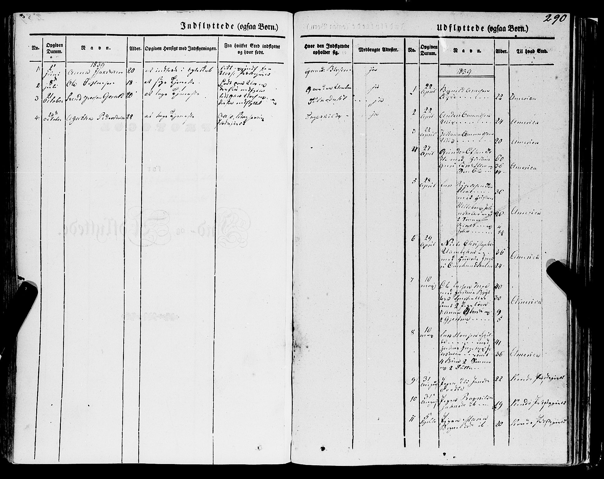 Ulvik sokneprestembete, SAB/A-78801/H/Haa: Parish register (official) no. A 12, 1839-1853, p. 290