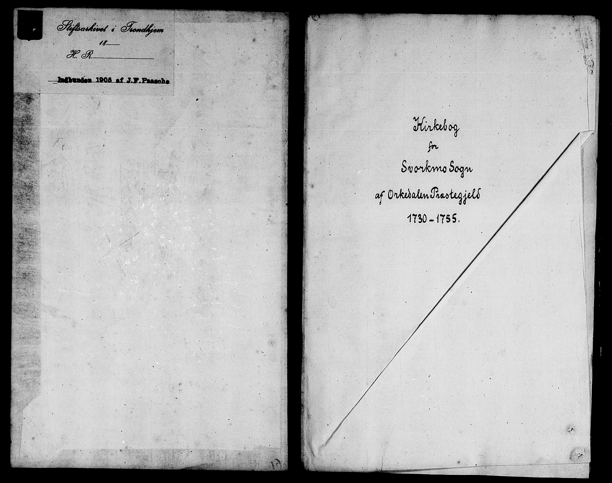 Ministerialprotokoller, klokkerbøker og fødselsregistre - Sør-Trøndelag, SAT/A-1456/671/L0839: Parish register (official) no. 671A01, 1730-1755