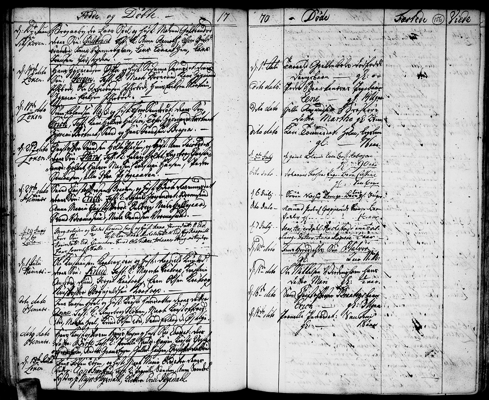 Høland prestekontor Kirkebøker, AV/SAO-A-10346a/F/Fa/L0004: Parish register (official) no. I 4, 1757-1780, p. 156