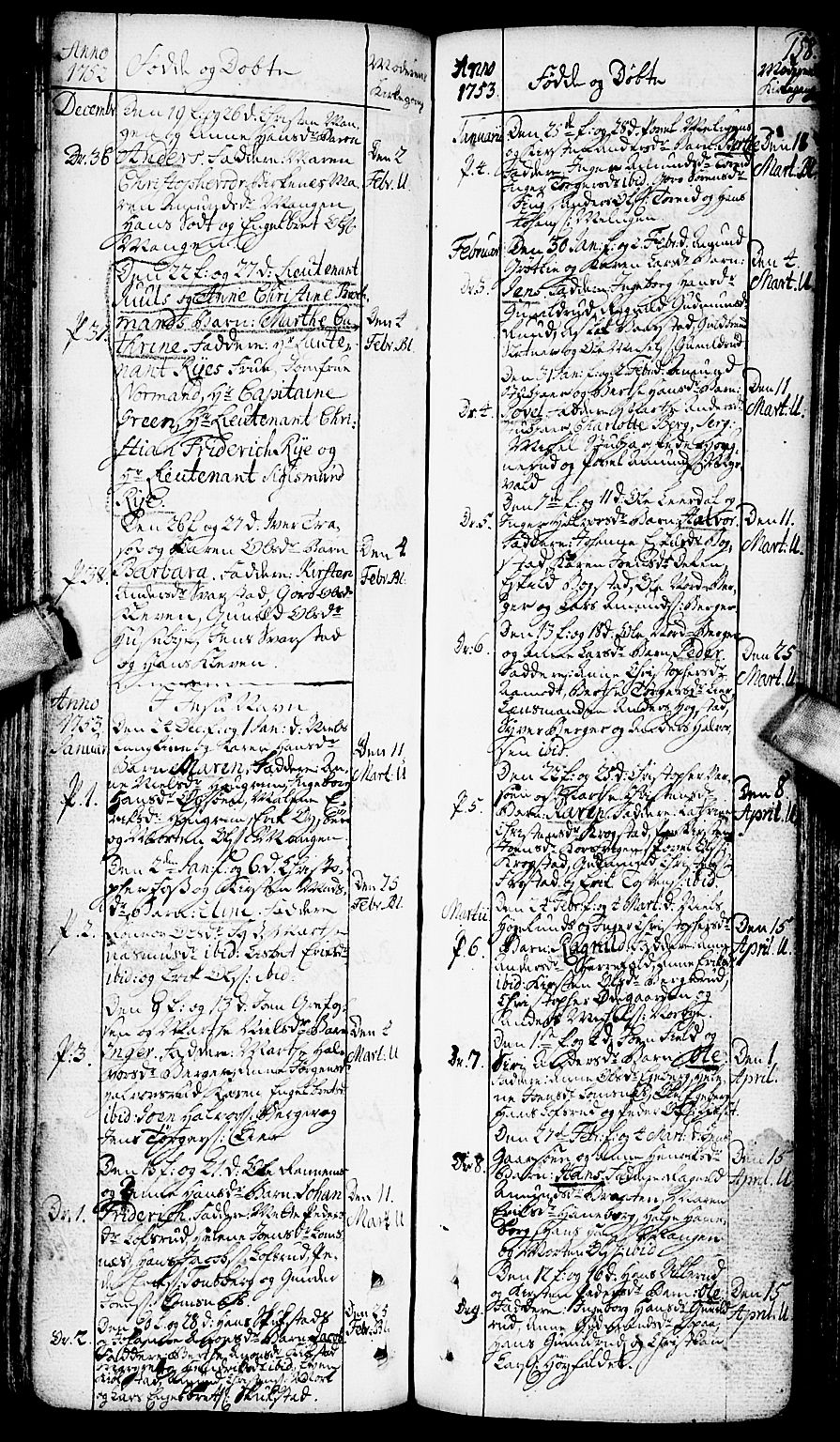 Aurskog prestekontor Kirkebøker, SAO/A-10304a/F/Fa/L0002: Parish register (official) no. I 2, 1735-1766, p. 158