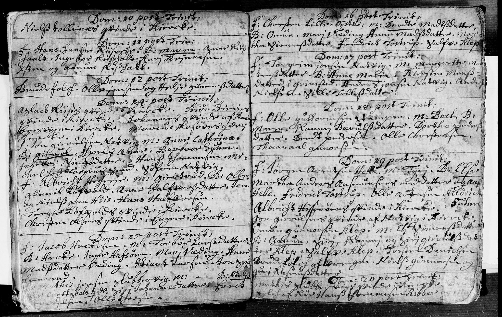 Øyestad sokneprestkontor, AV/SAK-1111-0049/F/Fa/L0002: Parish register (official) no. A 2, 1692-1722, p. 7