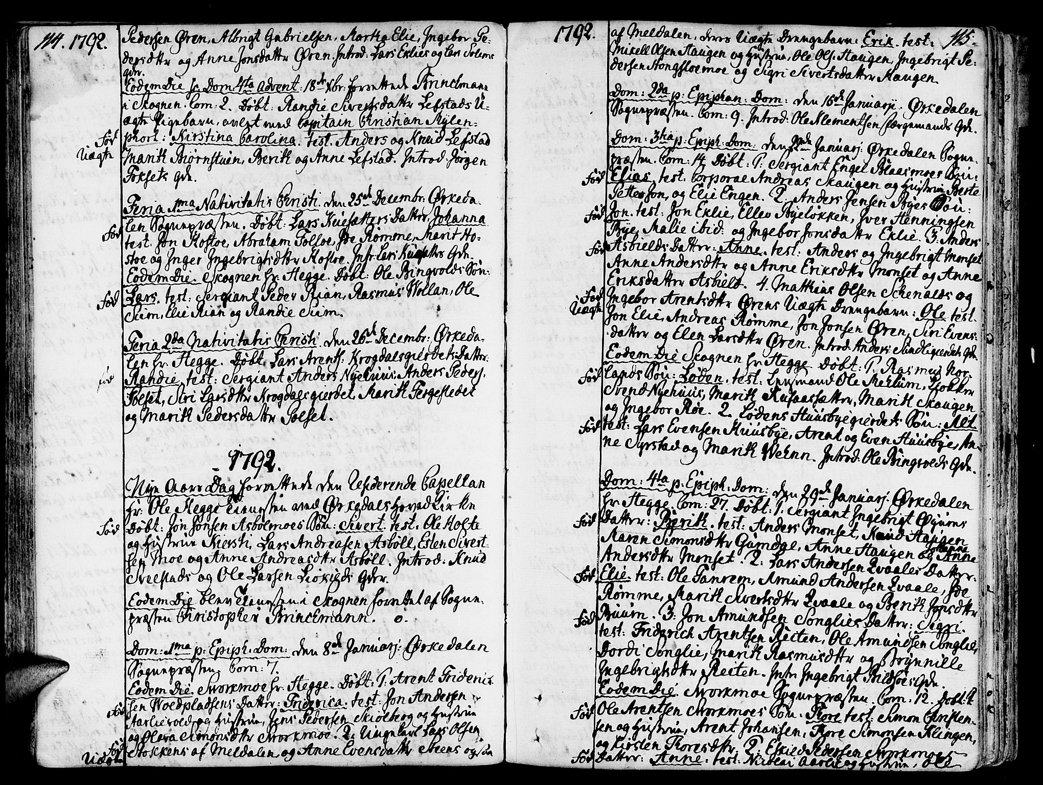Ministerialprotokoller, klokkerbøker og fødselsregistre - Sør-Trøndelag, AV/SAT-A-1456/668/L0802: Parish register (official) no. 668A02, 1776-1799, p. 214-215