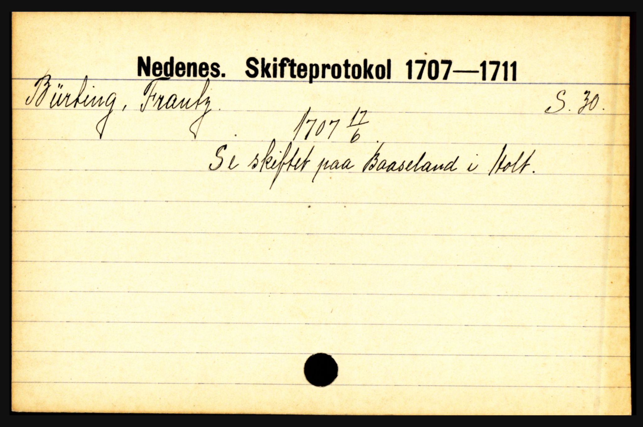 Nedenes sorenskriveri før 1824, AV/SAK-1221-0007/H, p. 4655