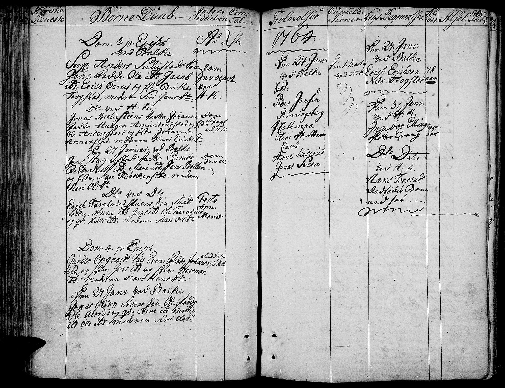 Toten prestekontor, AV/SAH-PREST-102/H/Ha/Haa/L0005: Parish register (official) no. 5, 1761-1772, p. 80