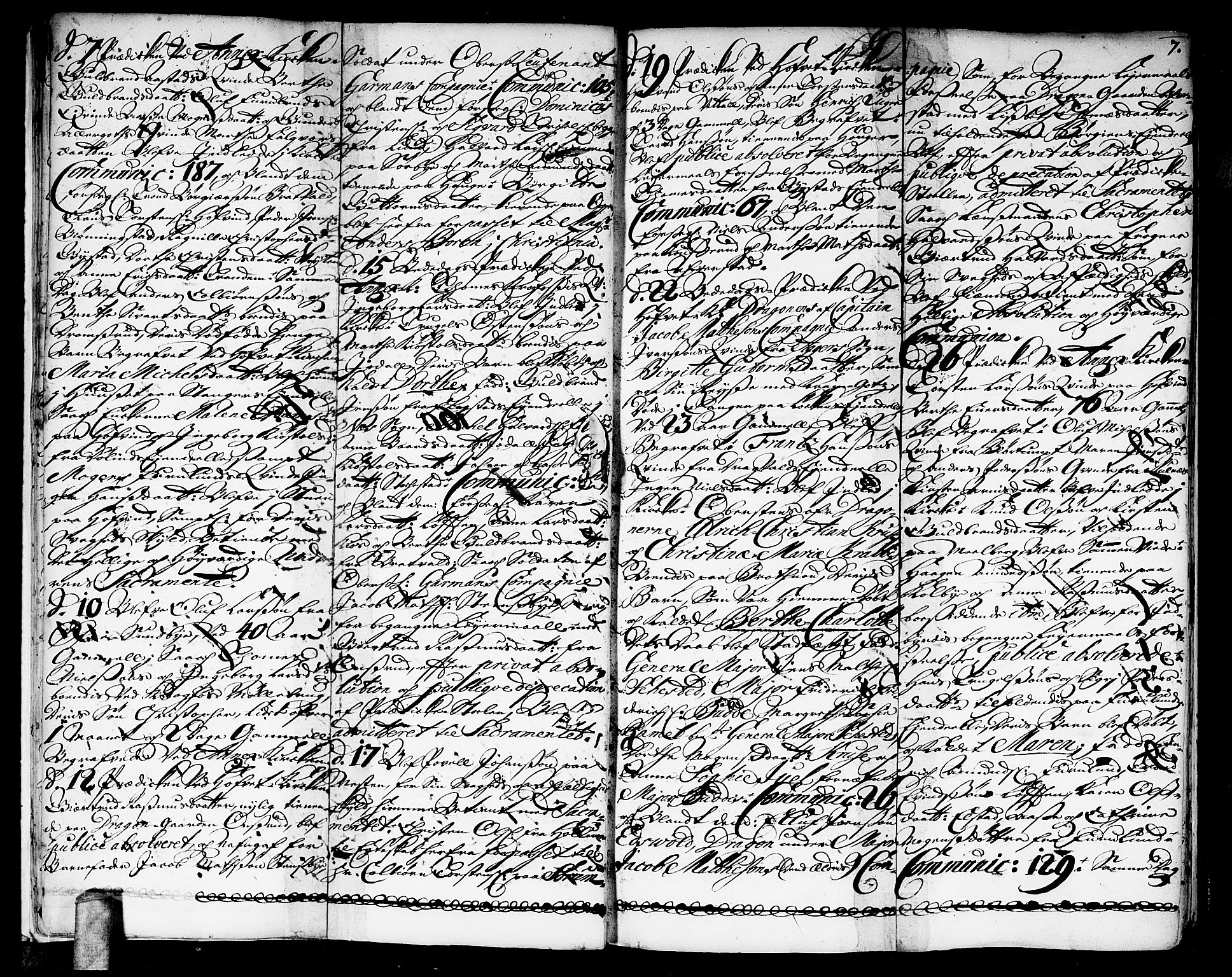 Ullensaker prestekontor Kirkebøker, AV/SAO-A-10236a/F/Fa/L0003: Parish register (official) no. I 3, 1711-1720, p. 7