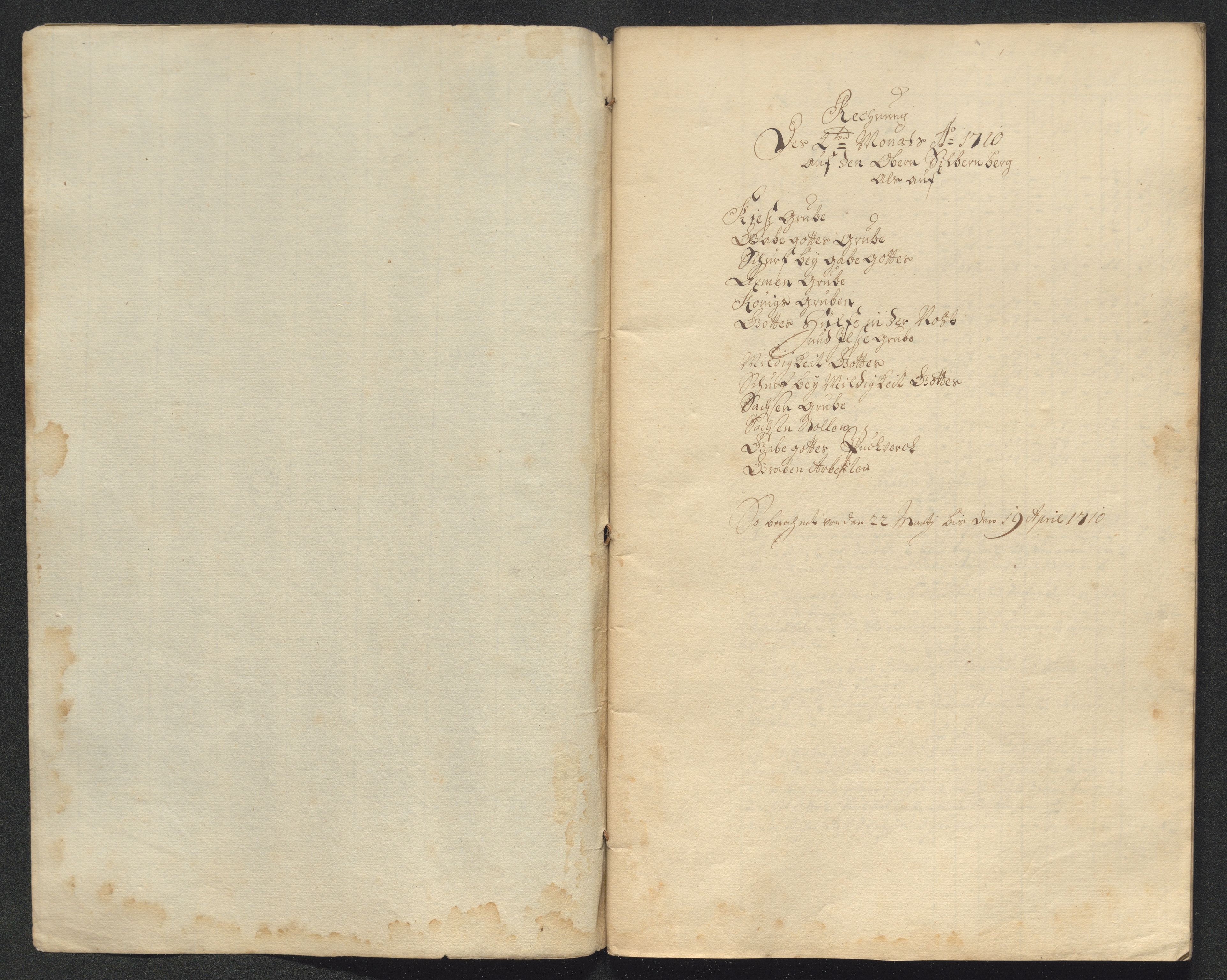 Kongsberg Sølvverk 1623-1816, AV/SAKO-EA-3135/001/D/Dc/Dcd/L0098: Utgiftsregnskap for gruver m.m. , 1710, p. 123