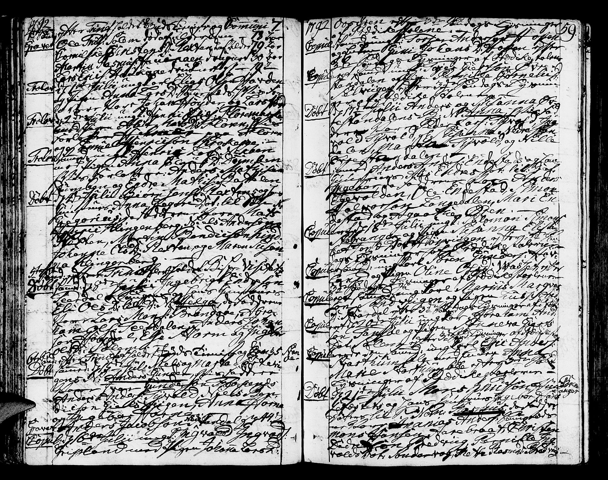 Kinn sokneprestembete, AV/SAB-A-80801/H/Haa/Haaa/L0003: Parish register (official) no. A 3, 1785-1821, p. 59