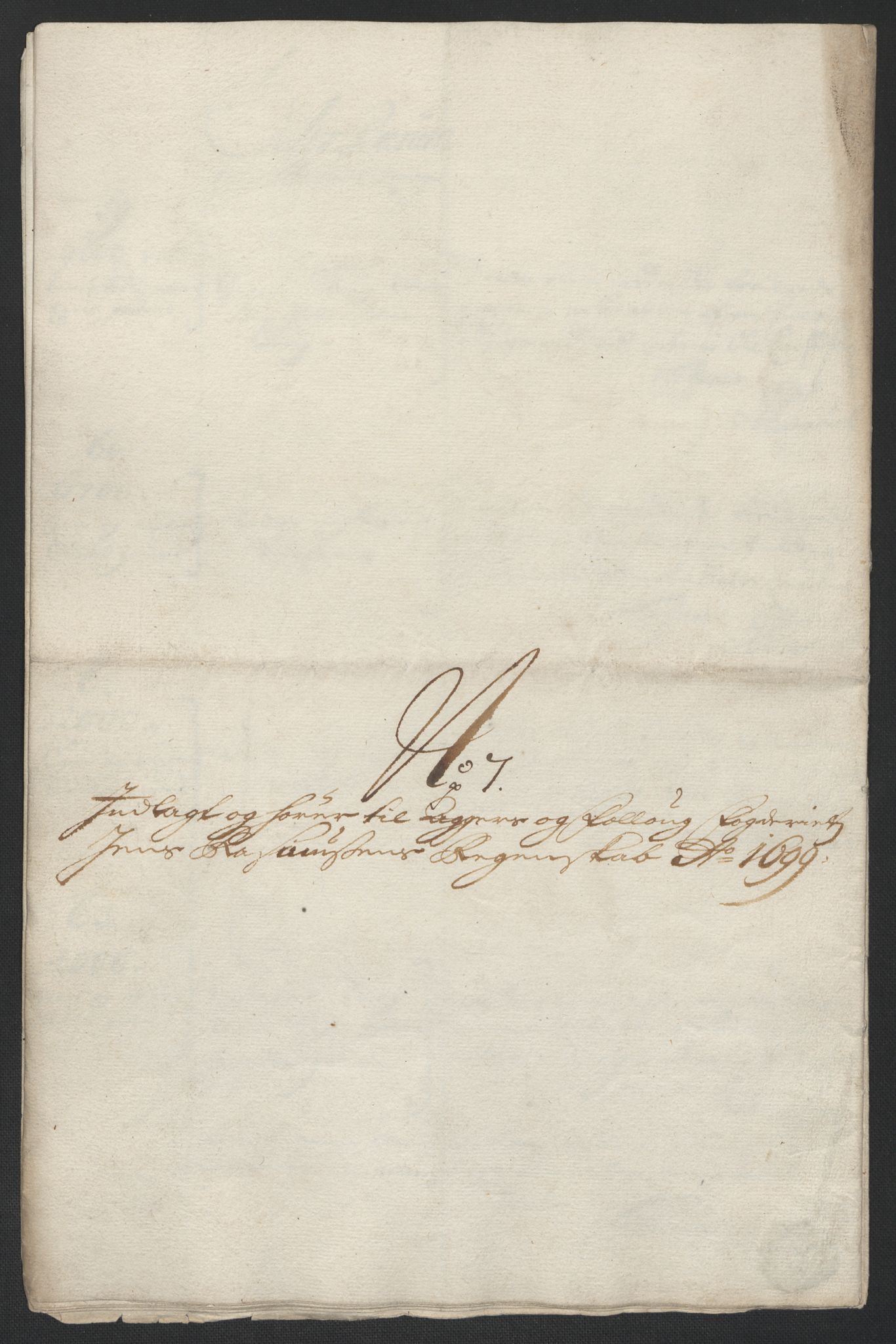 Rentekammeret inntil 1814, Reviderte regnskaper, Fogderegnskap, AV/RA-EA-4092/R10/L0442: Fogderegnskap Aker og Follo, 1699, p. 209