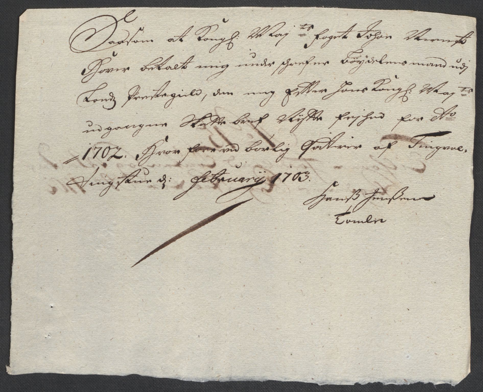 Rentekammeret inntil 1814, Reviderte regnskaper, Fogderegnskap, AV/RA-EA-4092/R18/L1300: Fogderegnskap Hadeland, Toten og Valdres, 1702, p. 349