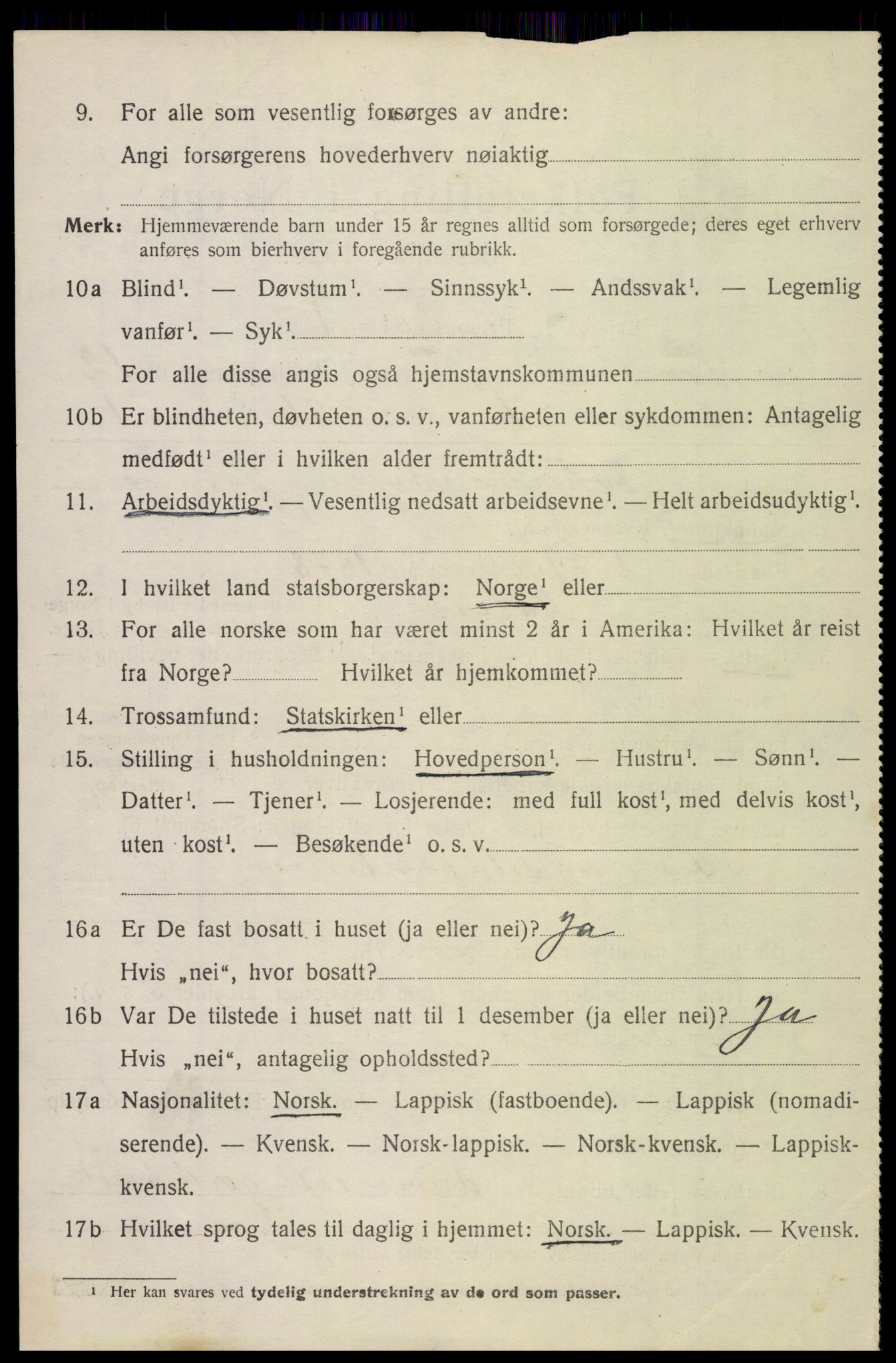 SAT, 1920 census for Bodin, 1920, p. 8435