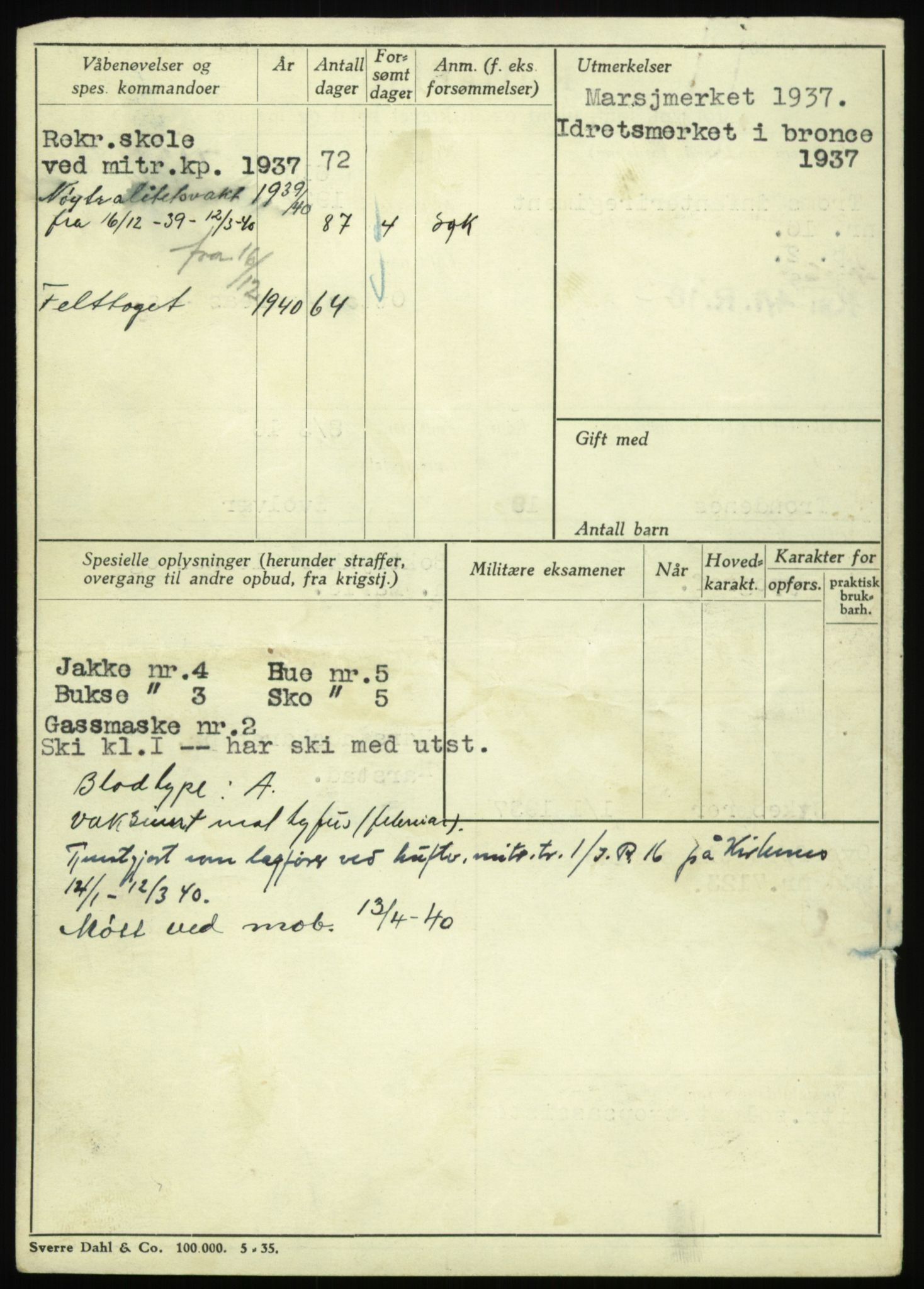 Forsvaret, Troms infanteriregiment nr. 16, AV/RA-RAFA-3146/P/Pa/L0021: Rulleblad for regimentets menige mannskaper, årsklasse 1937, 1937, p. 1234