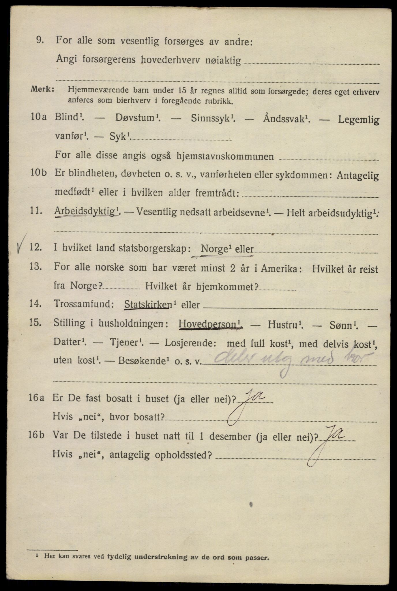 SAO, 1920 census for Kristiania, 1920, p. 348036