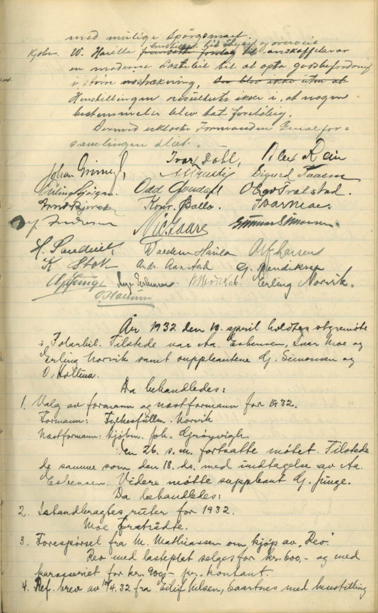  Polarbil AS, FMFB/A-1033/A/Aa/L0002: Forhandlingsprotokoll, 1926-1935, p. 63