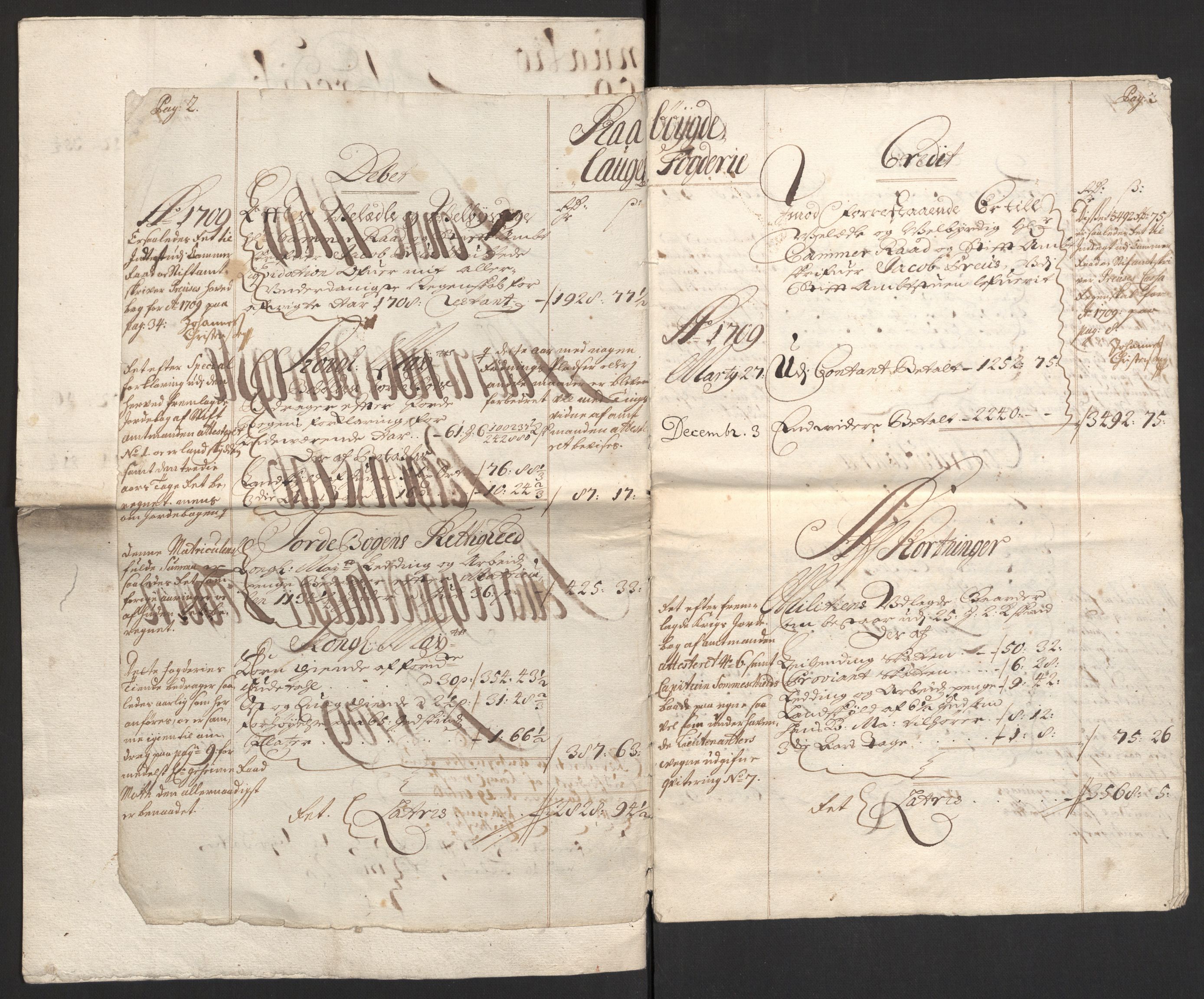 Rentekammeret inntil 1814, Reviderte regnskaper, Fogderegnskap, RA/EA-4092/R40/L2449: Fogderegnskap Råbyggelag, 1709-1711, p. 10