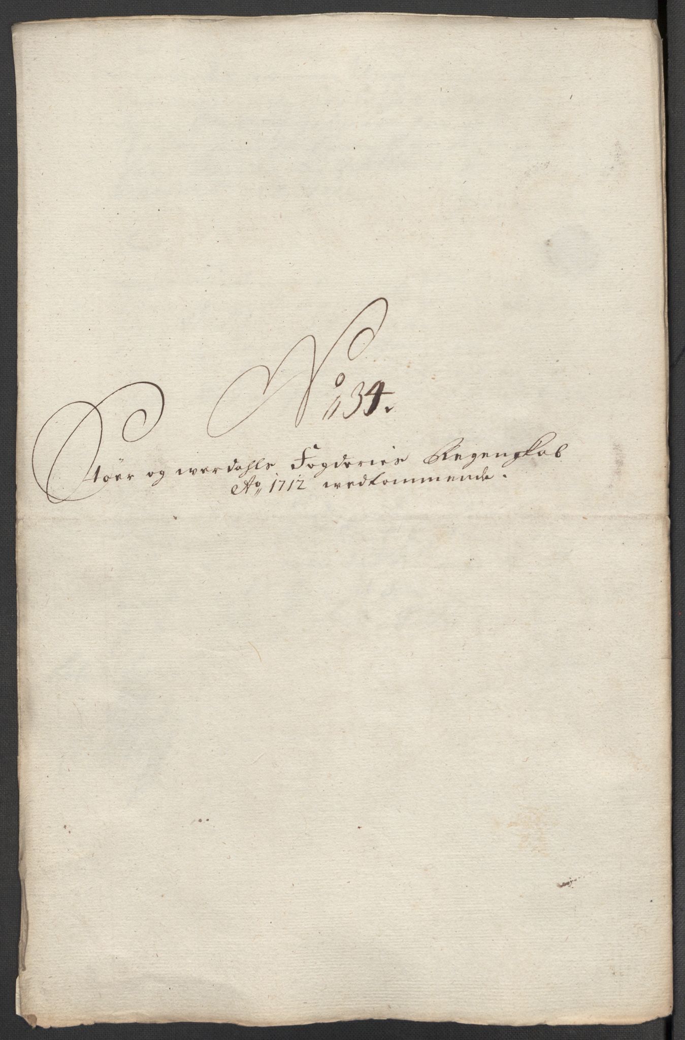 Rentekammeret inntil 1814, Reviderte regnskaper, Fogderegnskap, RA/EA-4092/R62/L4202: Fogderegnskap Stjørdal og Verdal, 1712, p. 287