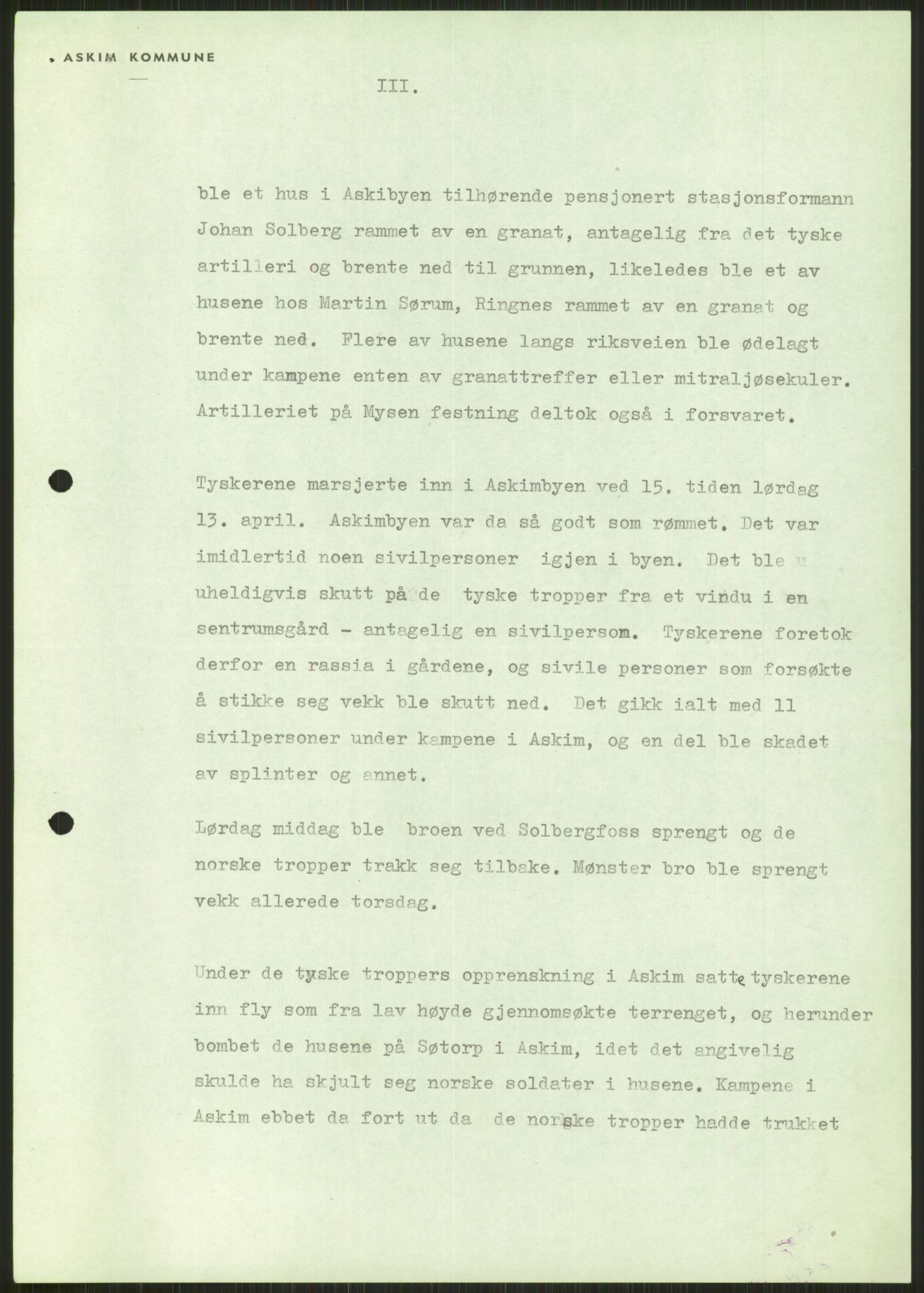 Forsvaret, Forsvarets krigshistoriske avdeling, AV/RA-RAFA-2017/Y/Ya/L0013: II-C-11-31 - Fylkesmenn.  Rapporter om krigsbegivenhetene 1940., 1940, p. 28