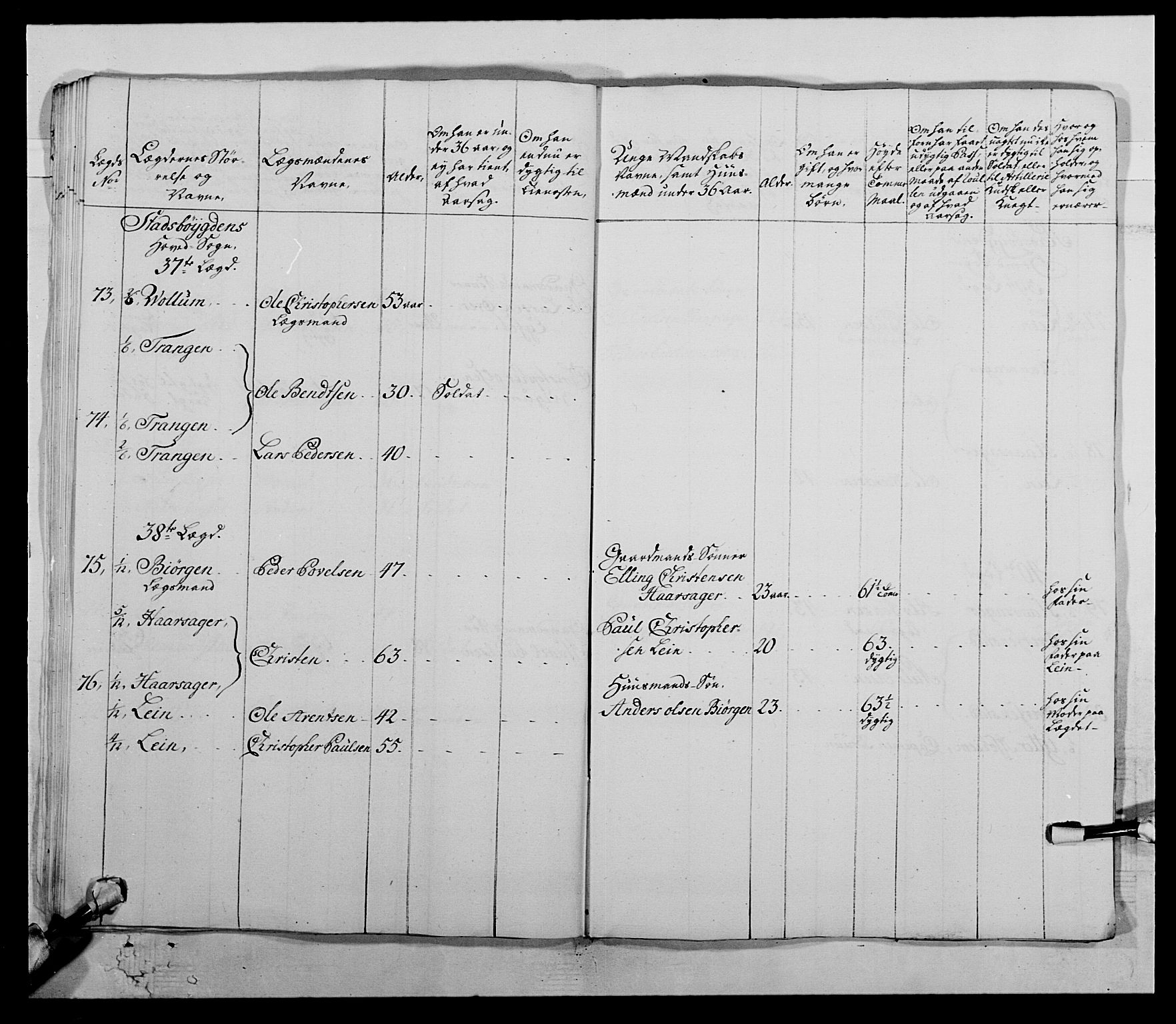 Kommanderende general (KG I) med Det norske krigsdirektorium, AV/RA-EA-5419/E/Ea/L0511: 1. Trondheimske regiment, 1767, p. 763