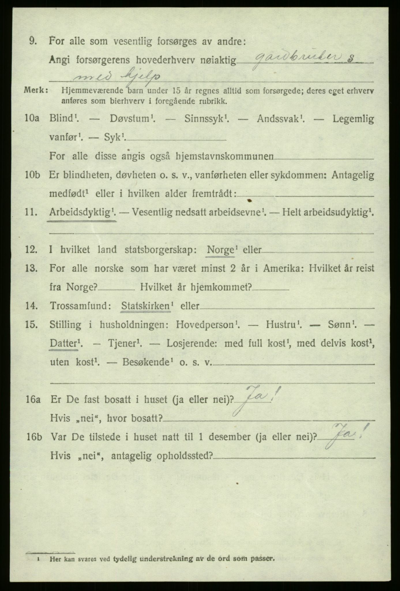 SAB, 1920 census for Fjaler, 1920, p. 3778