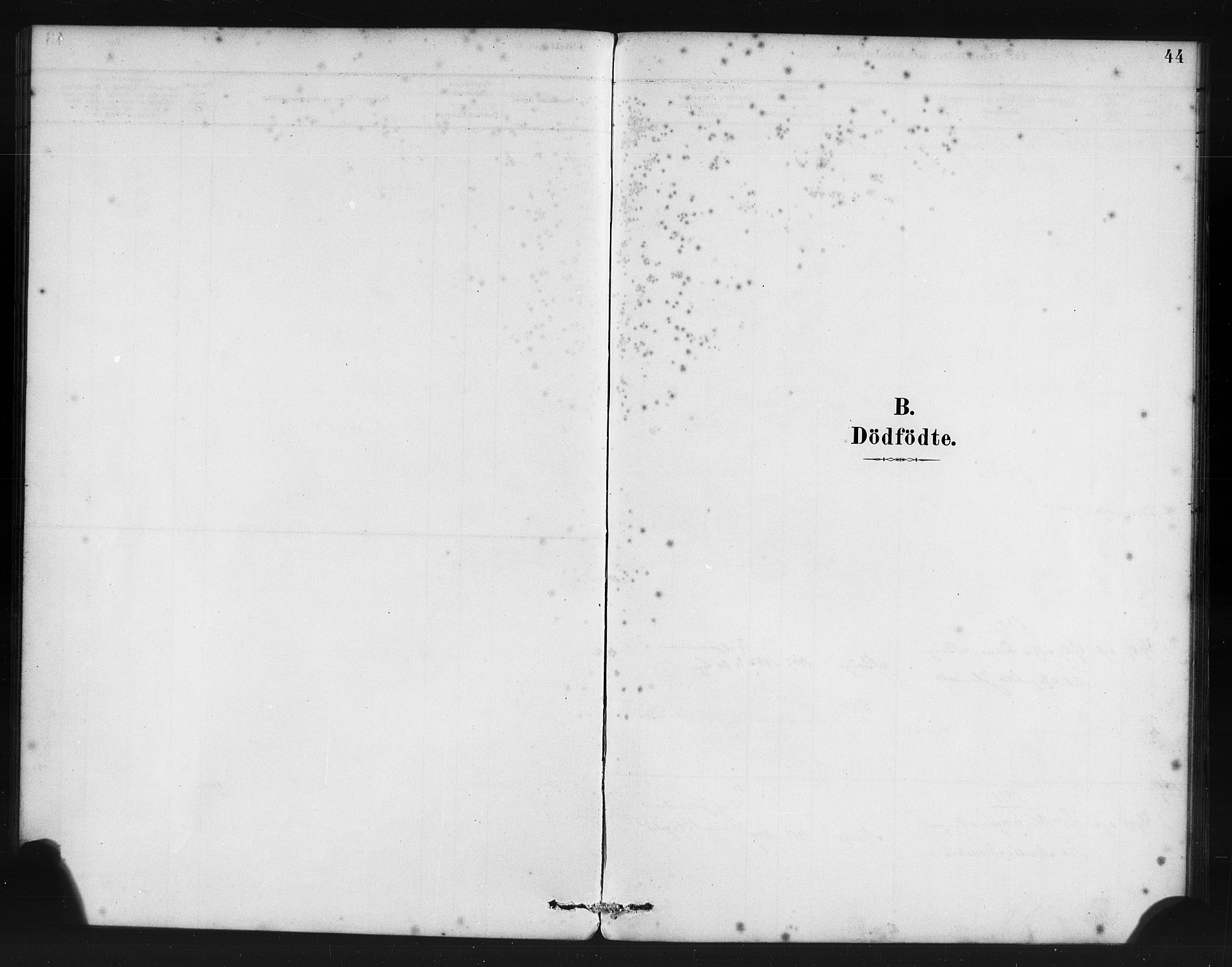 Manger sokneprestembete, SAB/A-76801/H/Haa: Parish register (official) no. B 1, 1881-1892, p. 44