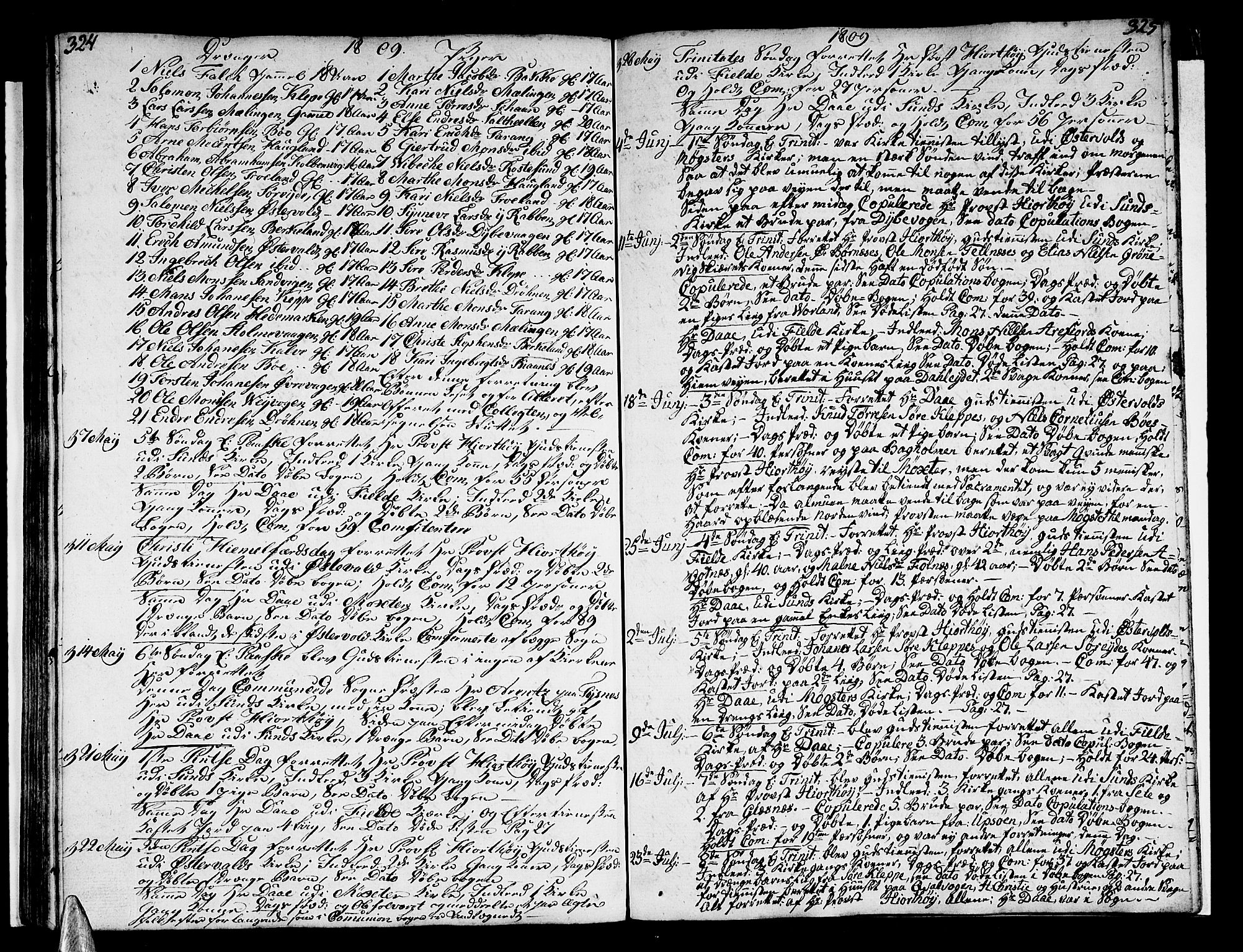 Sund sokneprestembete, SAB/A-99930: Parish register (official) no. A 7, 1796-1815, p. 324-325