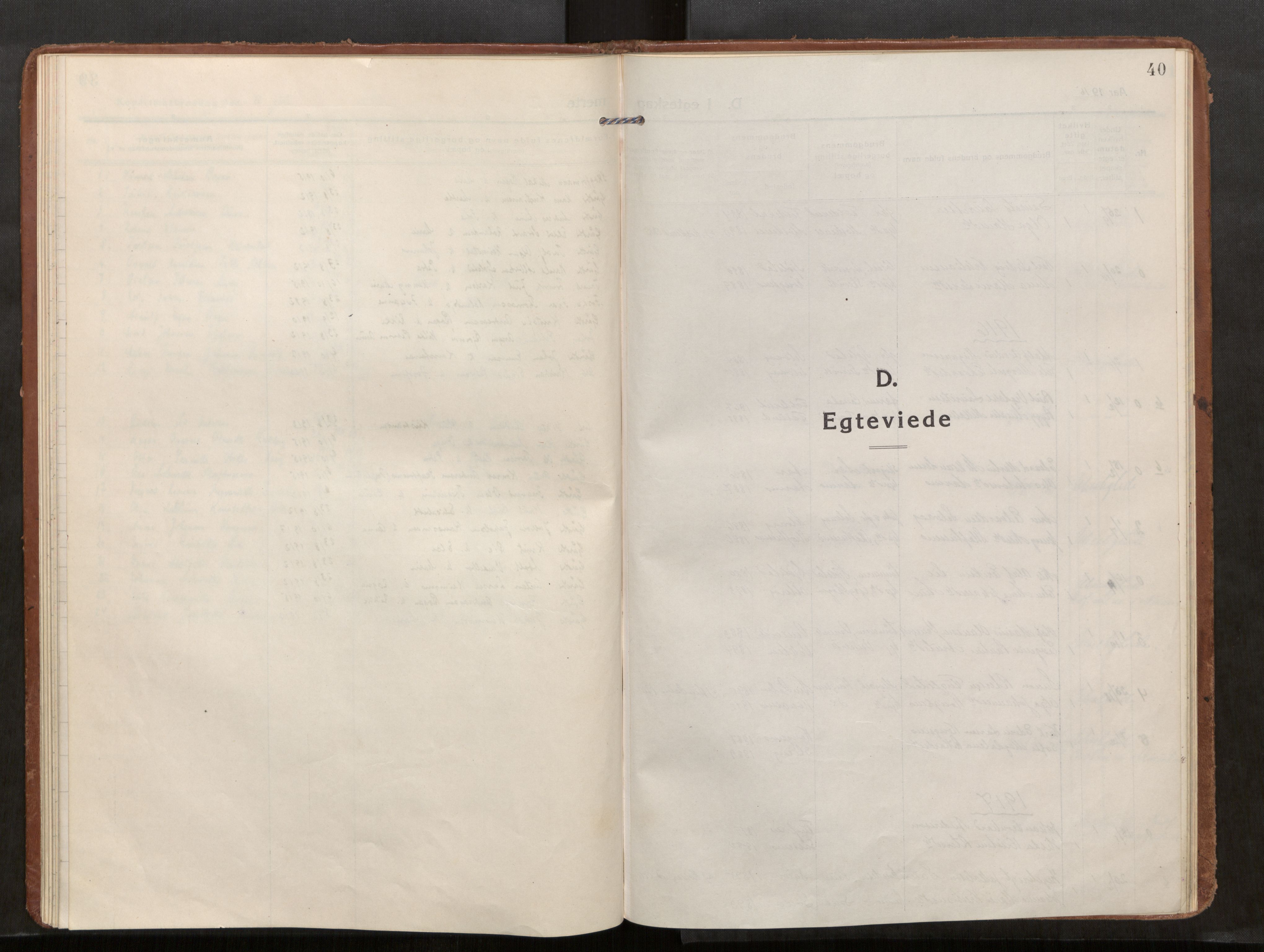 Kolvereid sokneprestkontor, AV/SAT-A-1171/H/Ha/Haa/L0002: Parish register (official) no. 2, 1914-1926, p. 40