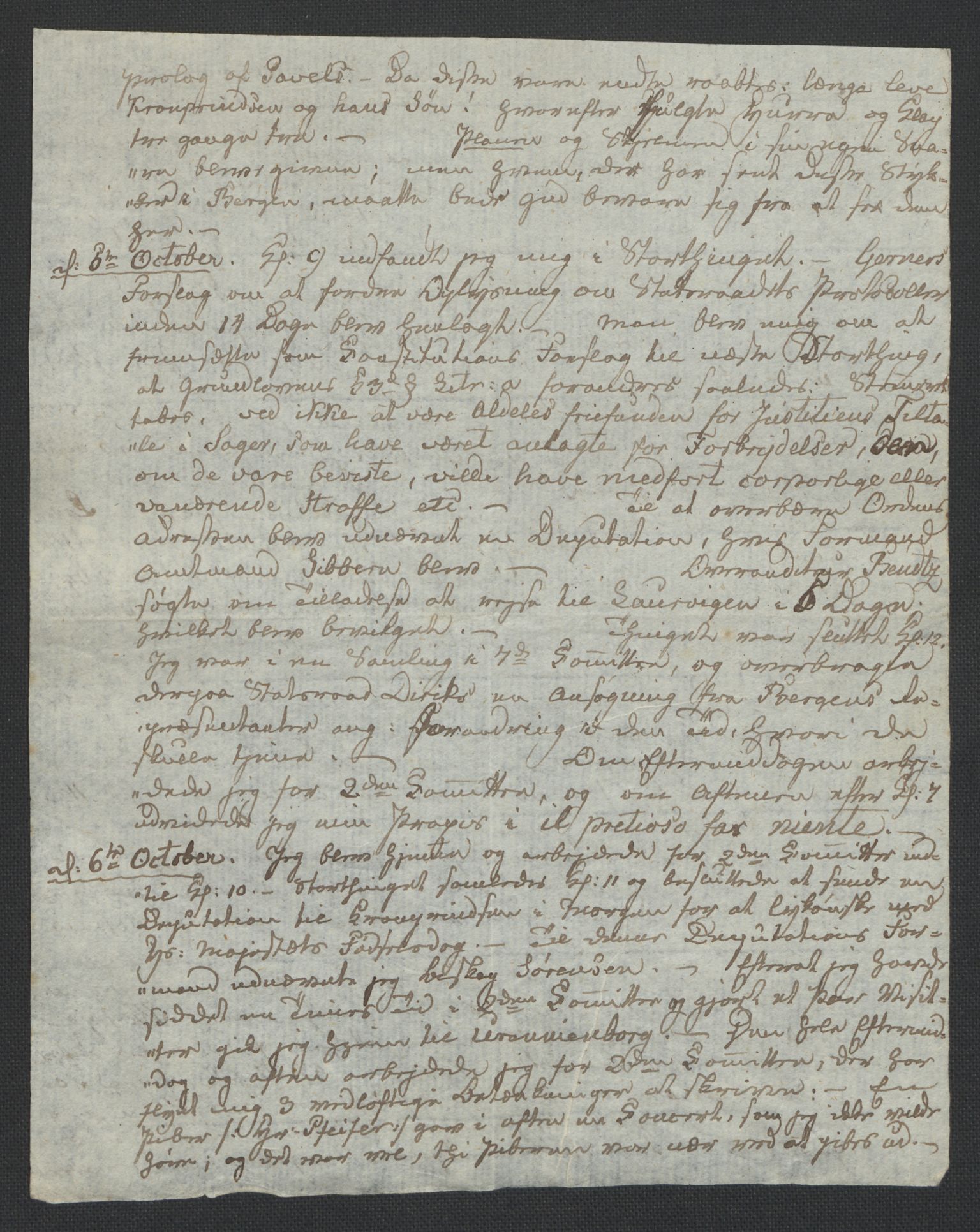 Christie, Wilhelm Frimann Koren, AV/RA-PA-0014/F/L0005: Christies dokumenter fra Stortinget, 1815-1816, p. 93