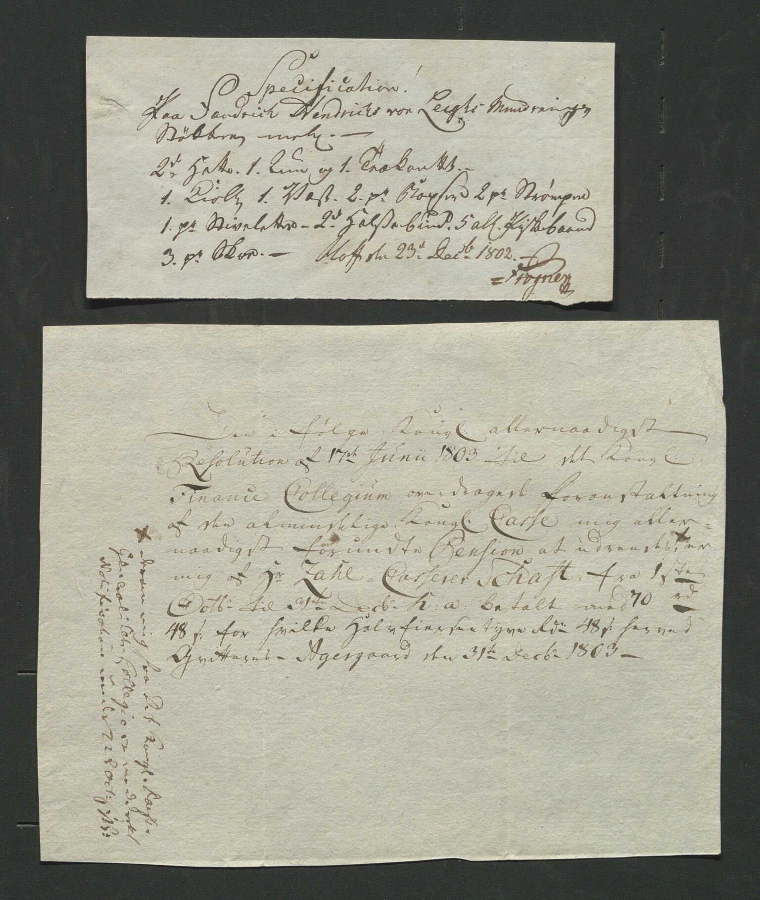 Åker i Vang, Hedmark, og familien Todderud, AV/SAH-ARK-010/J/Jc/L0004: Korrespondanse, 1796-1844, p. 30