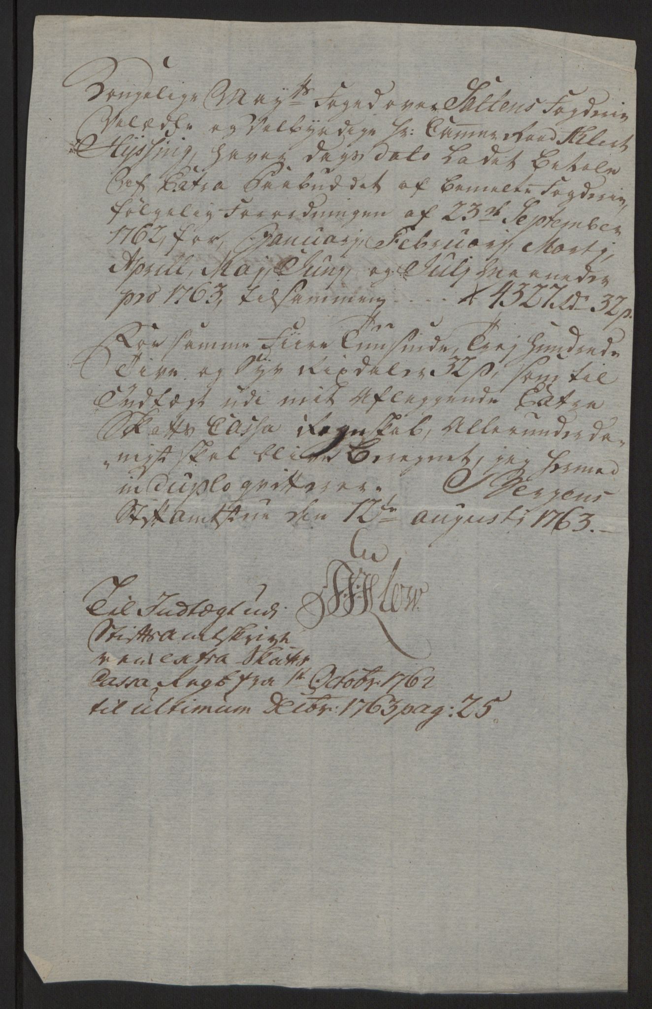 Rentekammeret inntil 1814, Reviderte regnskaper, Fogderegnskap, RA/EA-4092/R66/L4670: Ekstraskatten Salten, 1762-1764, p. 158