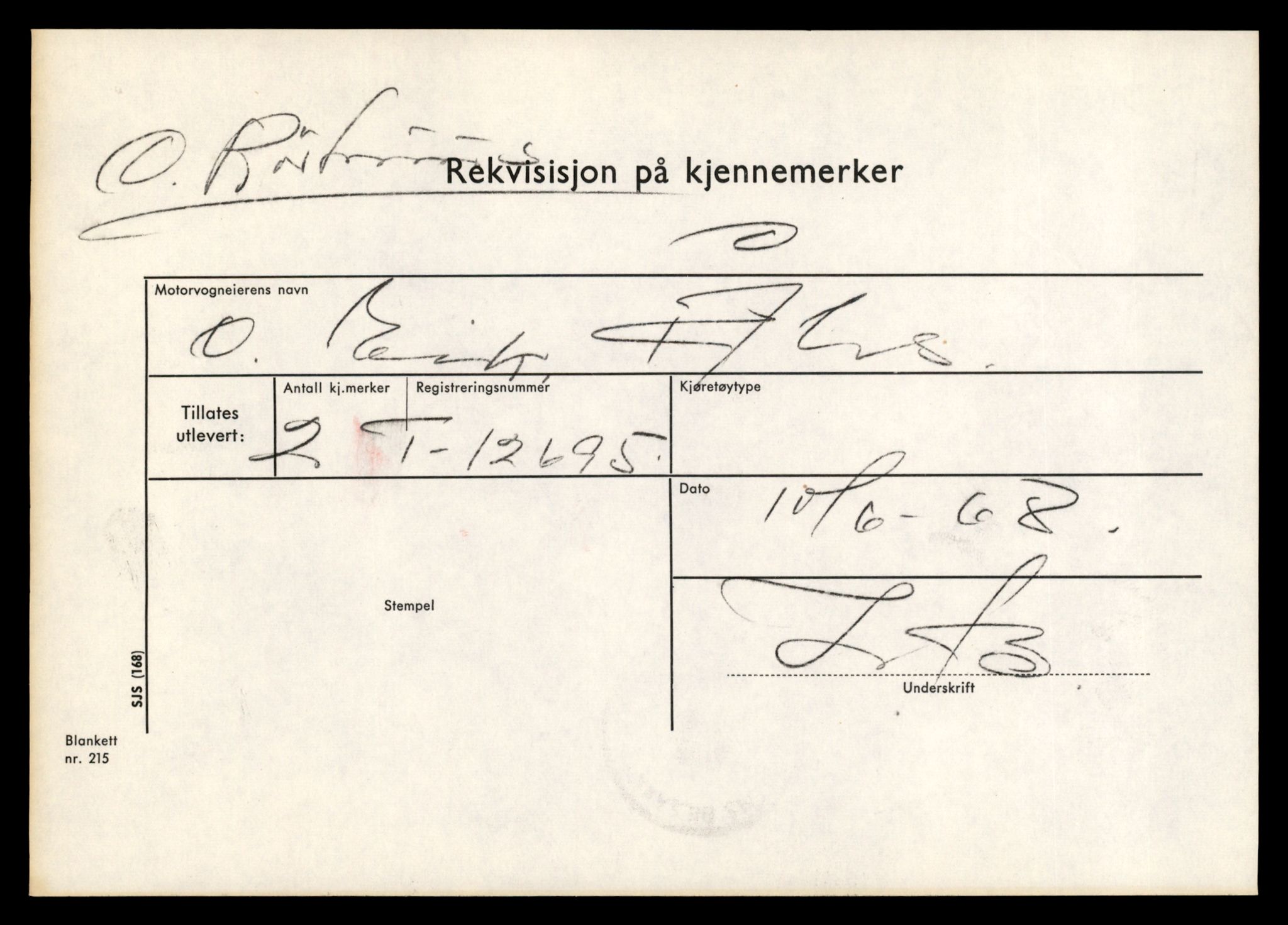 Møre og Romsdal vegkontor - Ålesund trafikkstasjon, AV/SAT-A-4099/F/Fe/L0035: Registreringskort for kjøretøy T 12653 - T 12829, 1927-1998, p. 842