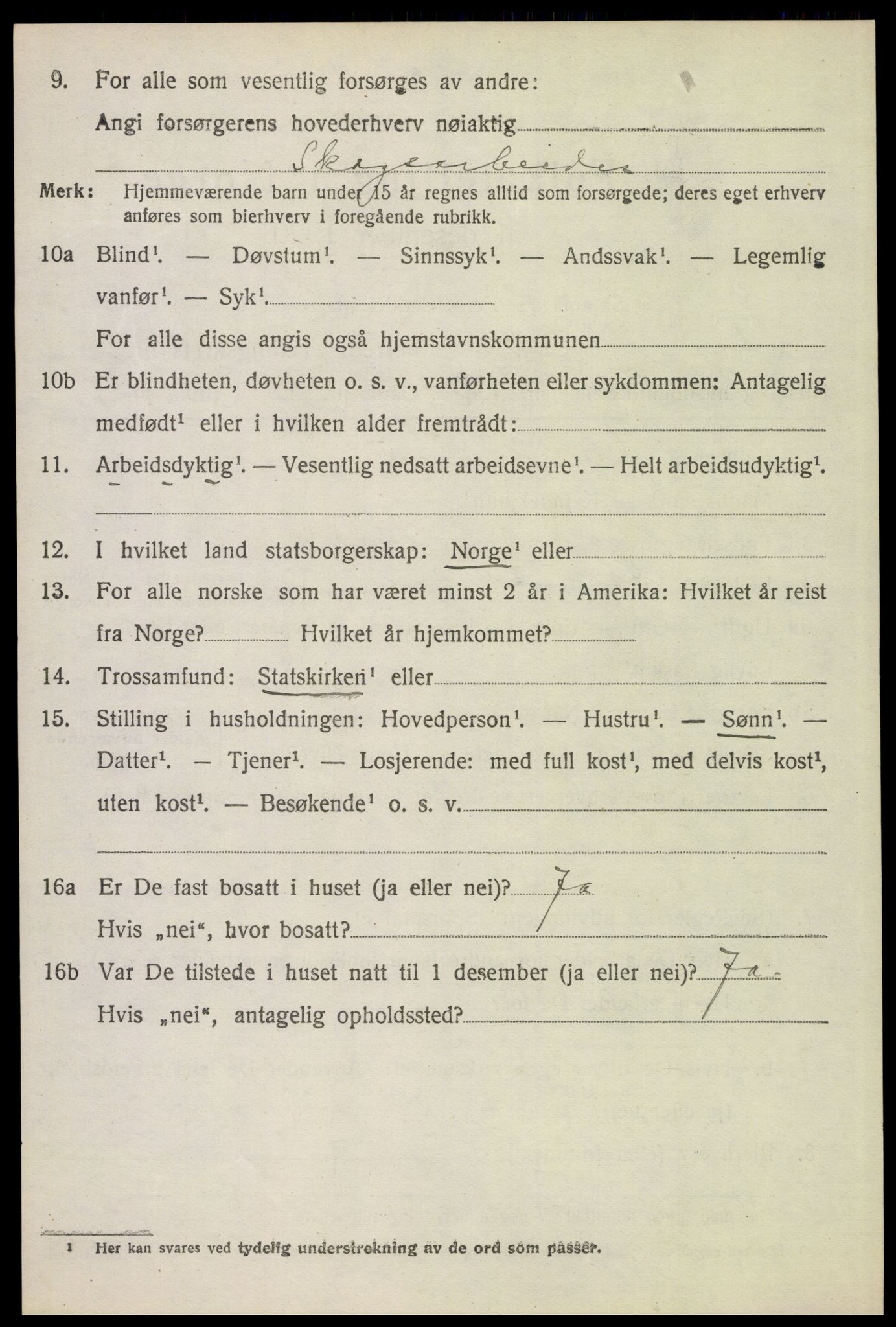 SAH, 1920 census for Stor-Elvdal, 1920, p. 2681