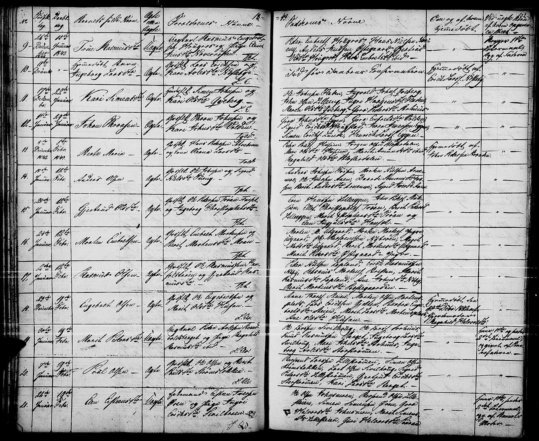 Tynset prestekontor, AV/SAH-PREST-058/H/Ha/Haa/L0019: Parish register (official) no. 19, 1829-1847, p. 102