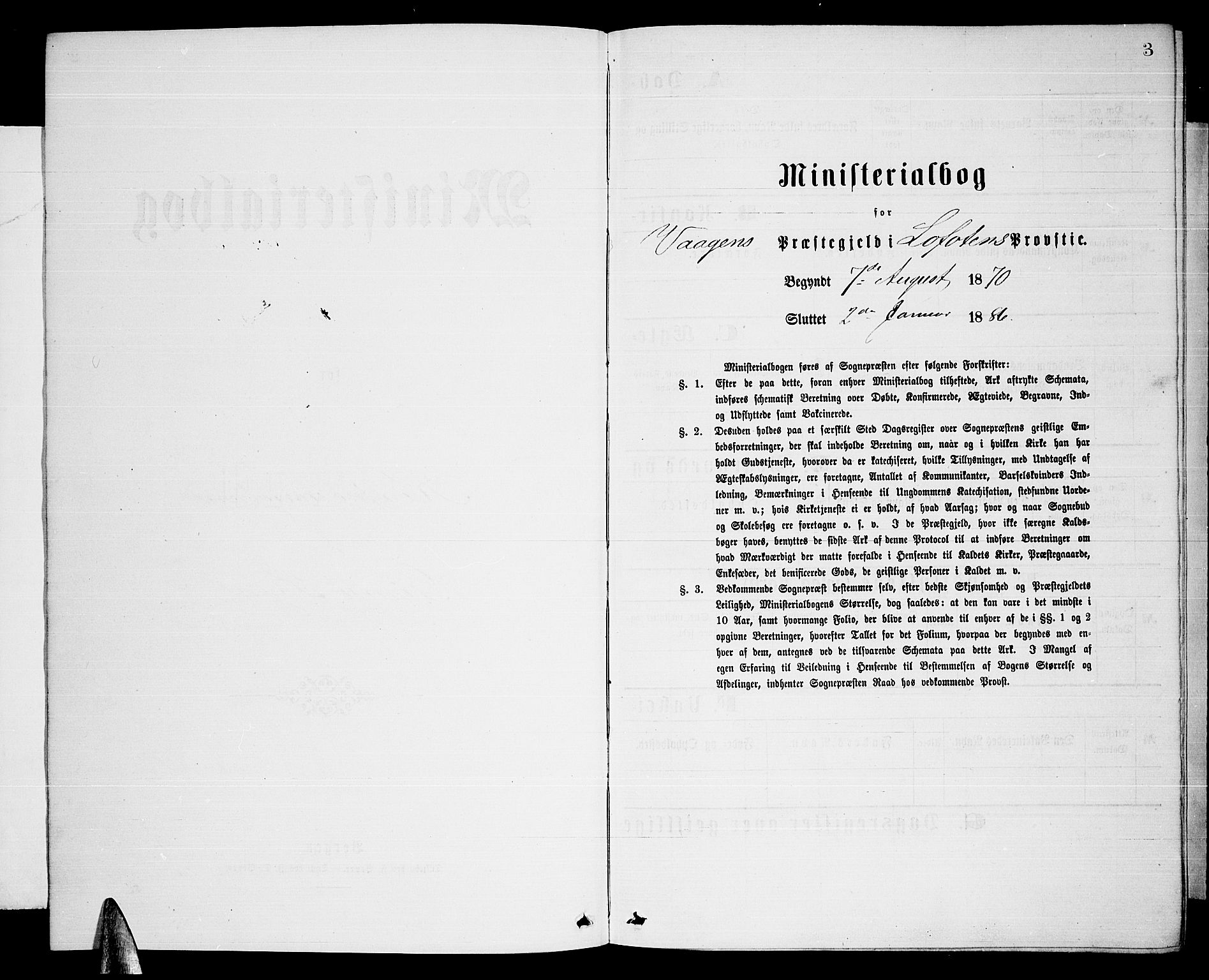 Ministerialprotokoller, klokkerbøker og fødselsregistre - Nordland, AV/SAT-A-1459/876/L1103: Parish register (copy) no. 876C02, 1870-1886, p. 3