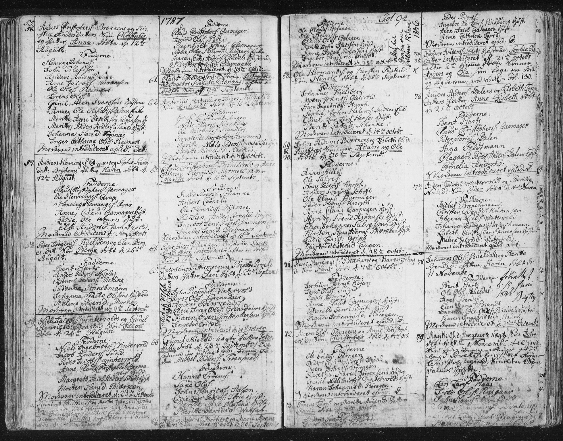 Ministerialprotokoller, klokkerbøker og fødselsregistre - Sør-Trøndelag, SAT/A-1456/681/L0926: Parish register (official) no. 681A04, 1767-1797, p. 94