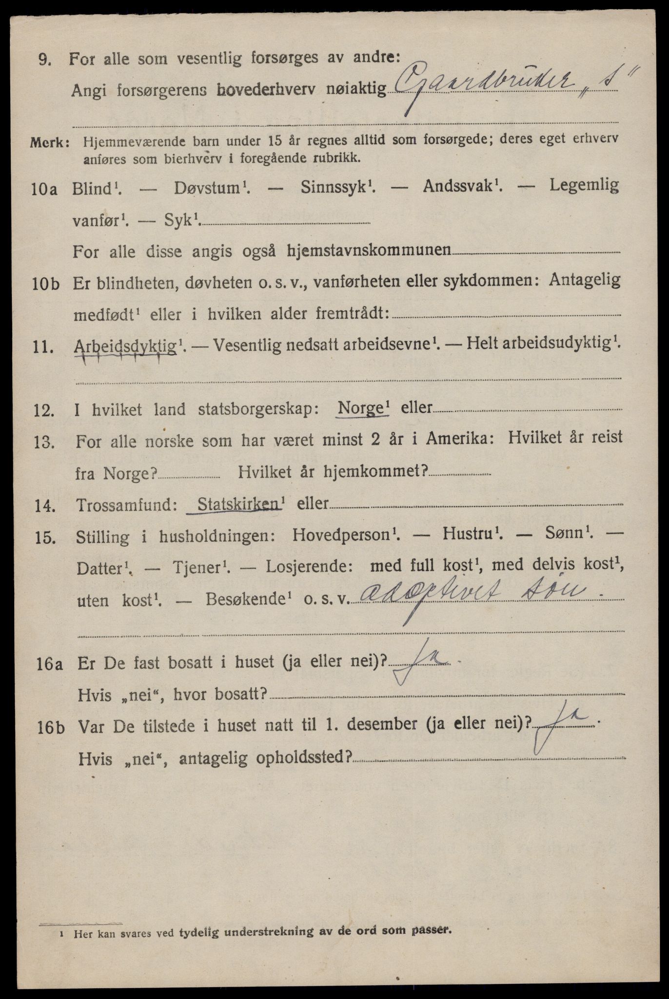 SAST, 1920 census for Nærbø, 1920, p. 5128