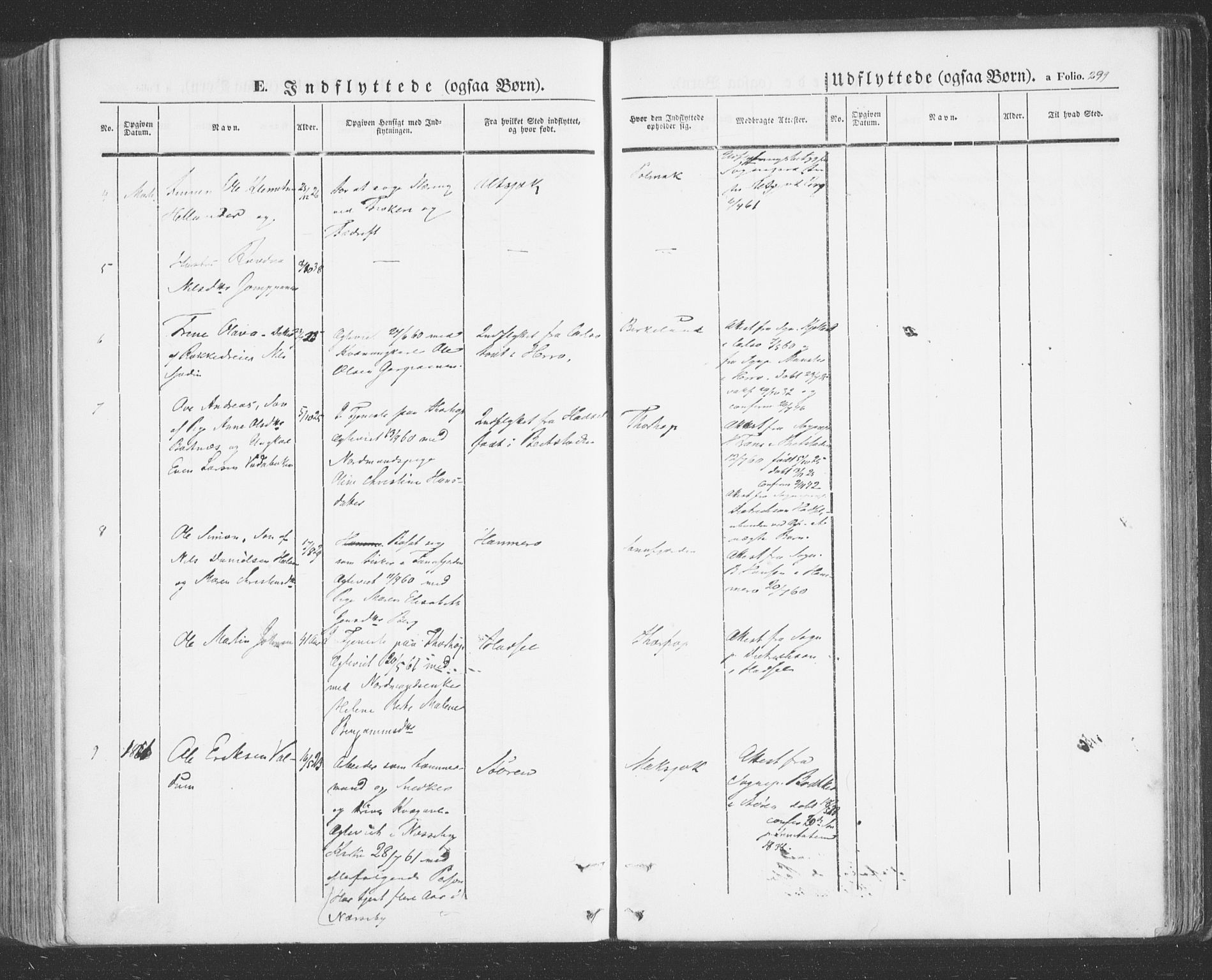 Tana sokneprestkontor, SATØ/S-1334/H/Ha/L0001kirke: Parish register (official) no. 1, 1846-1861, p. 299