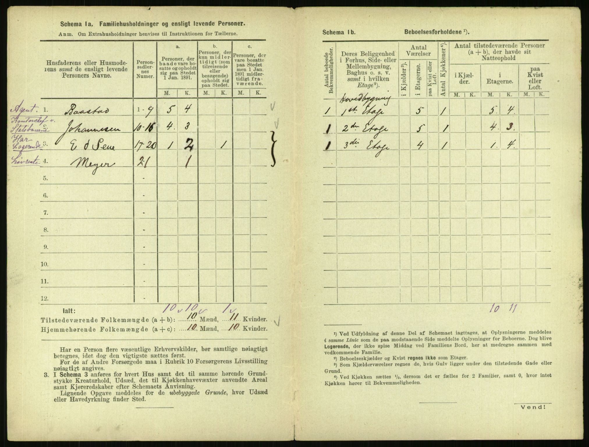 RA, 1891 census for 0301 Kristiania, 1891, p. 65092