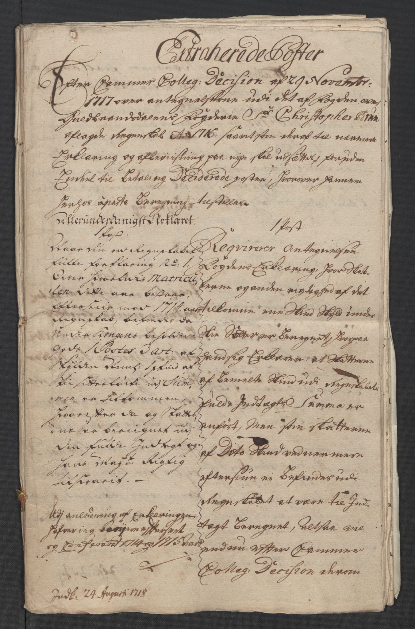 Rentekammeret inntil 1814, Reviderte regnskaper, Fogderegnskap, RA/EA-4092/R17/L1185: Fogderegnskap Gudbrandsdal, 1715, p. 216