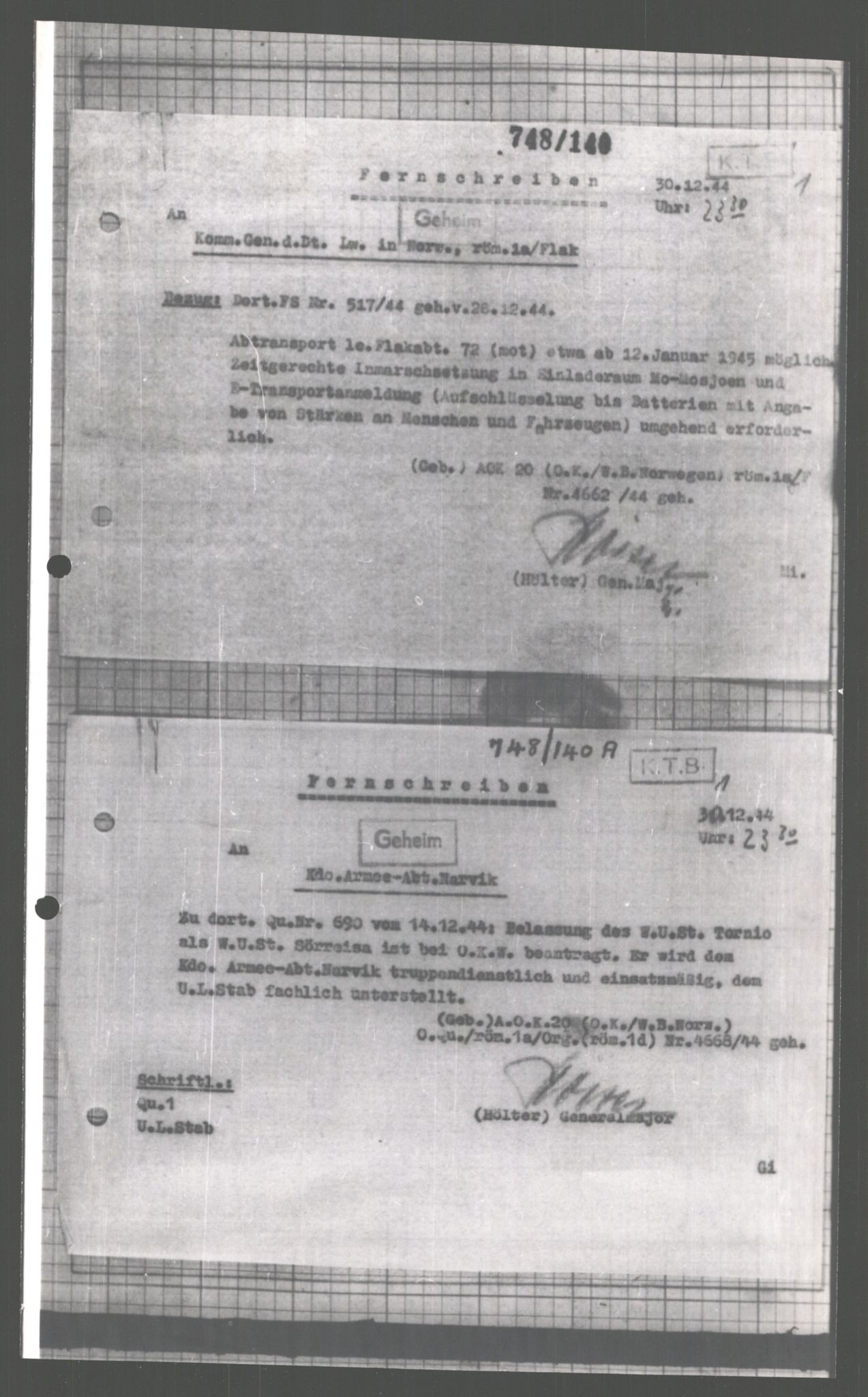 Forsvarets Overkommando. 2 kontor. Arkiv 11.4. Spredte tyske arkivsaker, AV/RA-RAFA-7031/D/Dar/Dara/L0005: Krigsdagbøker for 20. Gebirgs-Armee-Oberkommando (AOK 20), 1942-1944, p. 669