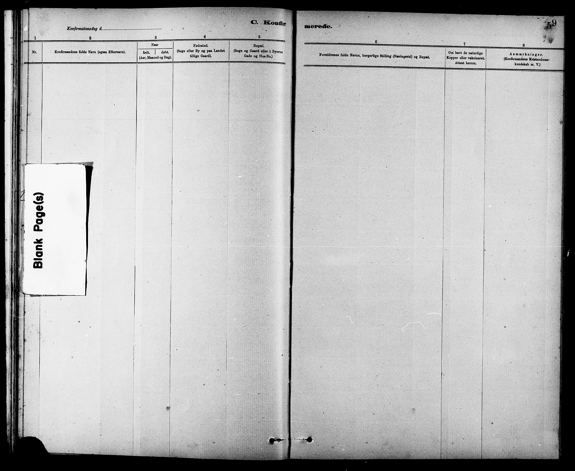 Ministerialprotokoller, klokkerbøker og fødselsregistre - Sør-Trøndelag, SAT/A-1456/666/L0790: Parish register (copy) no. 666C03, 1885-1908, p. 59