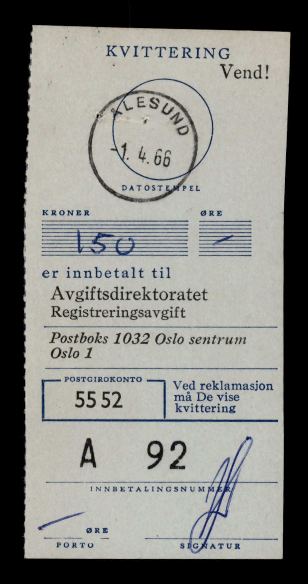 Møre og Romsdal vegkontor - Ålesund trafikkstasjon, SAT/A-4099/F/Fe/L0026: Registreringskort for kjøretøy T 11046 - T 11160, 1927-1998, p. 19