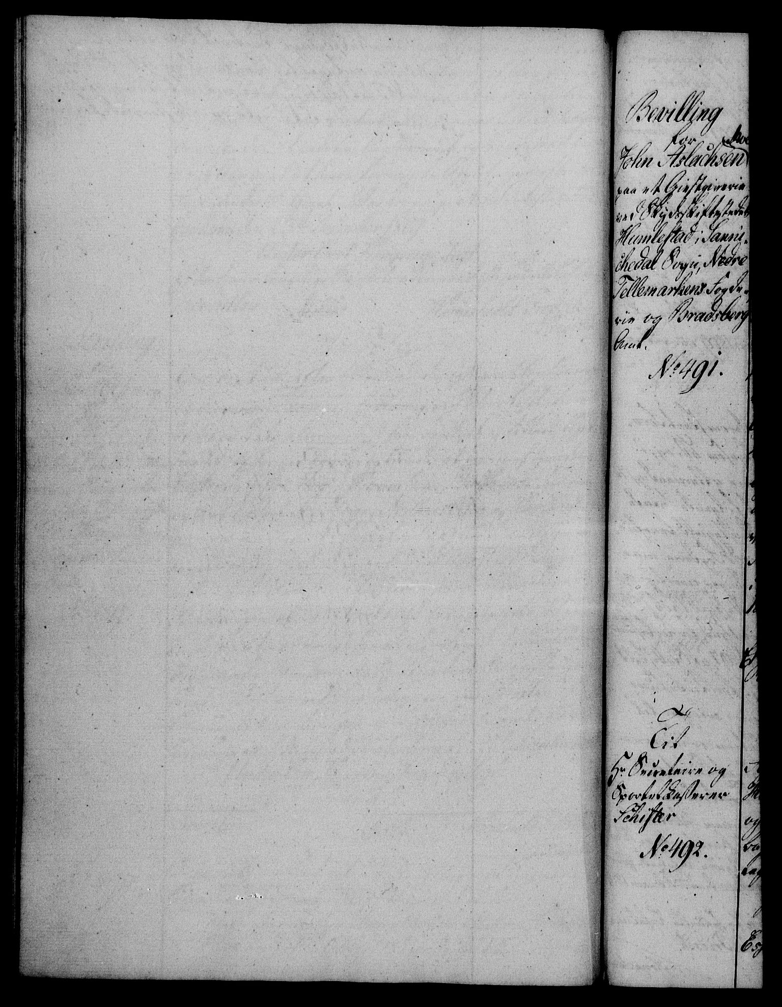Rentekammeret, Kammerkanselliet, RA/EA-3111/G/Gg/Gga/L0019: Norsk ekspedisjonsprotokoll med register (merket RK 53.19), 1807-1810, p. 280