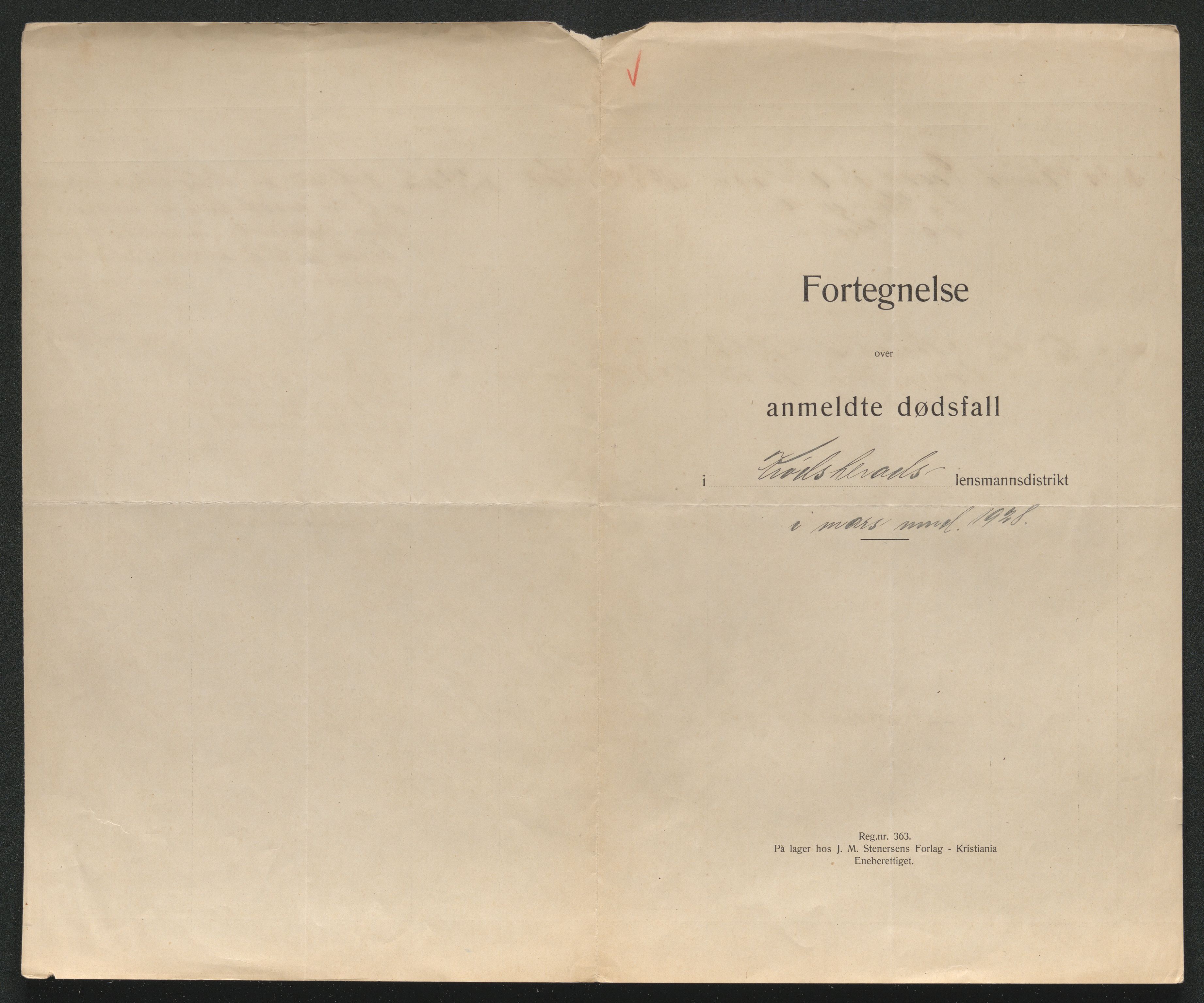 Eiker, Modum og Sigdal sorenskriveri, AV/SAKO-A-123/H/Ha/Hab/L0045: Dødsfallsmeldinger, 1928-1929, p. 121