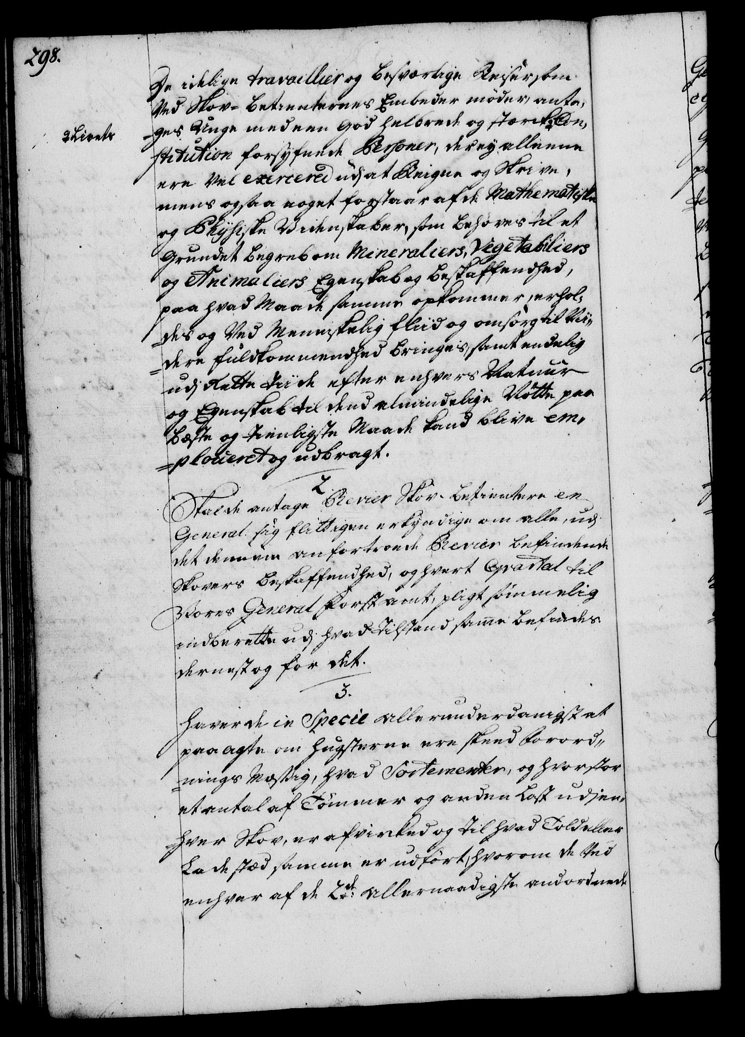 Rentekammeret, Kammerkanselliet, RA/EA-3111/G/Gg/Ggi/L0002: Norsk instruksjonsprotokoll med register (merket RK 53.35), 1729-1751, p. 298