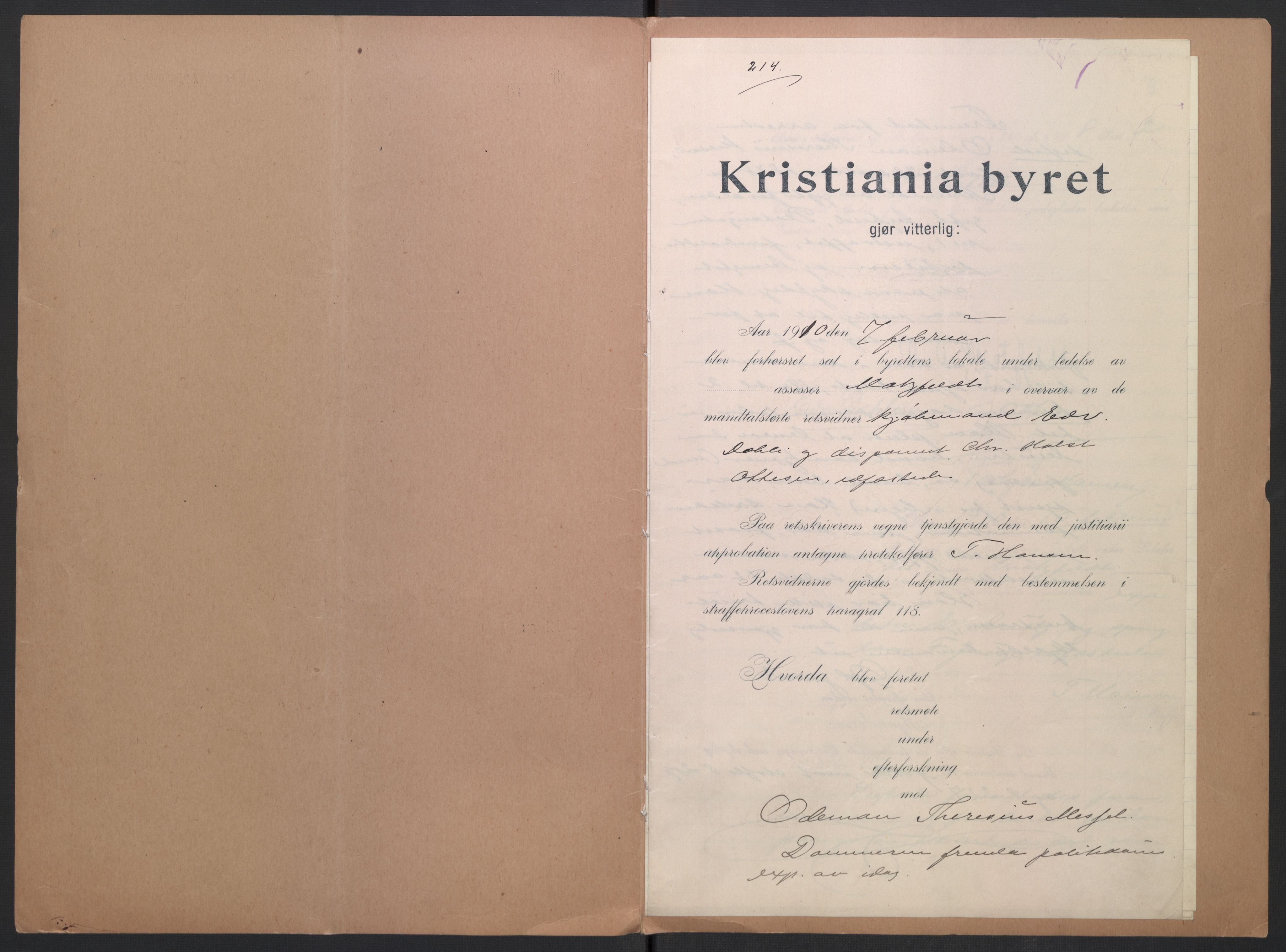 Botsfengslet, AV/RA-S-1539/D/Dn/L0331: 49n-56n, 57n-83n, 1910, p. 1093