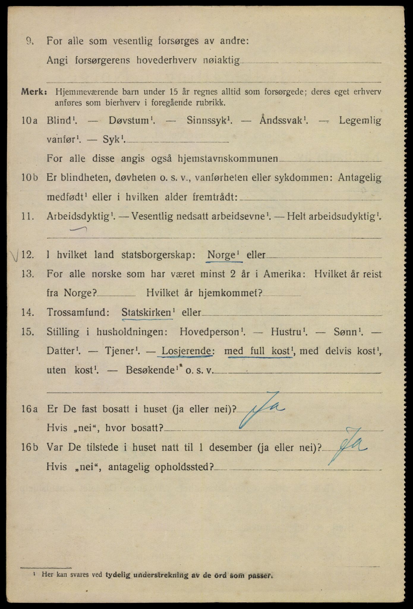 SAO, 1920 census for Kristiania, 1920, p. 527996