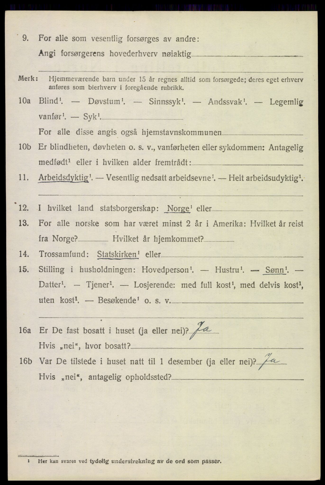 SAH, 1920 census for Brandval, 1920, p. 3757