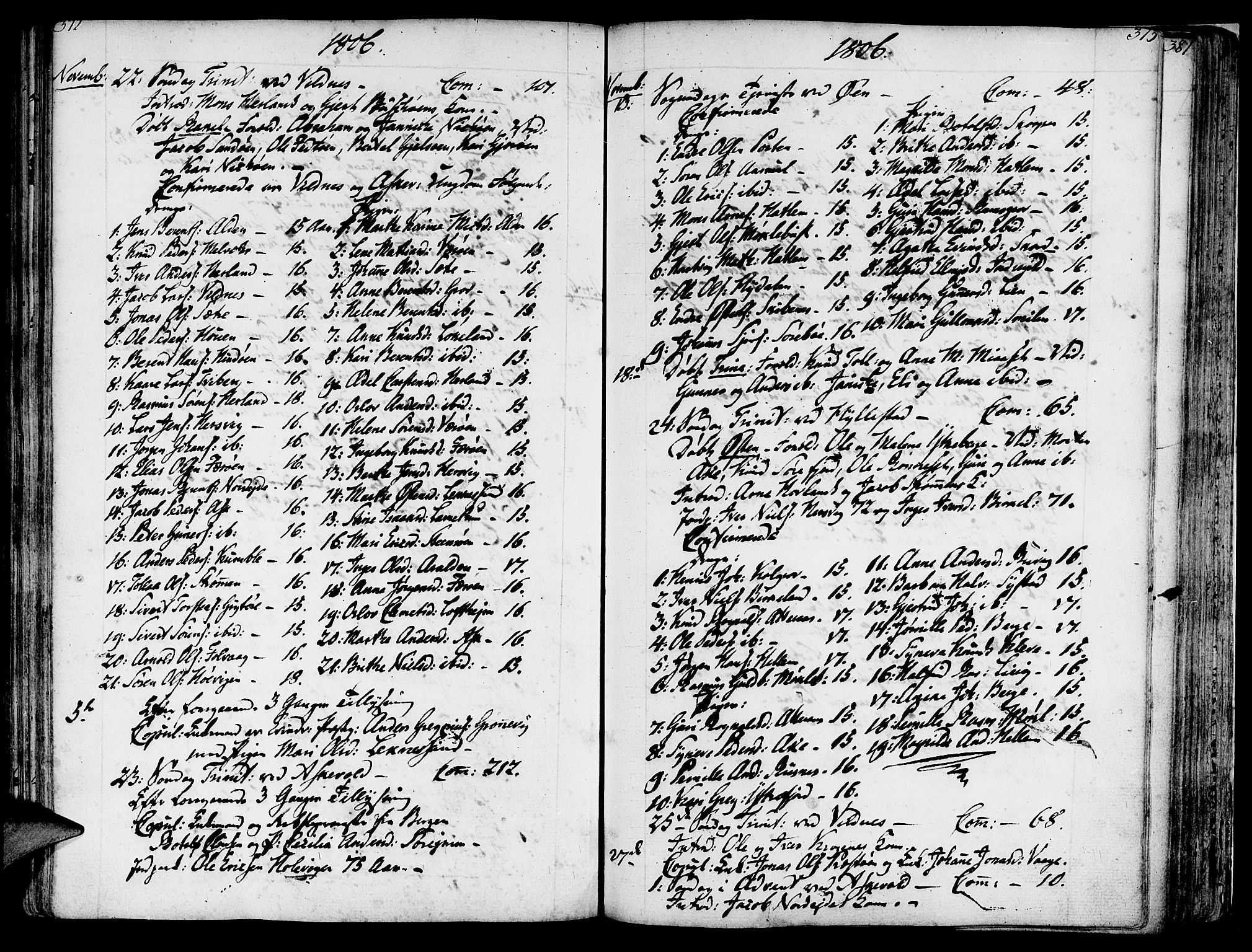 Askvoll sokneprestembete, AV/SAB-A-79501/H/Haa/Haaa/L0009: Parish register (official) no. A 9, 1776-1821, p. 372-373