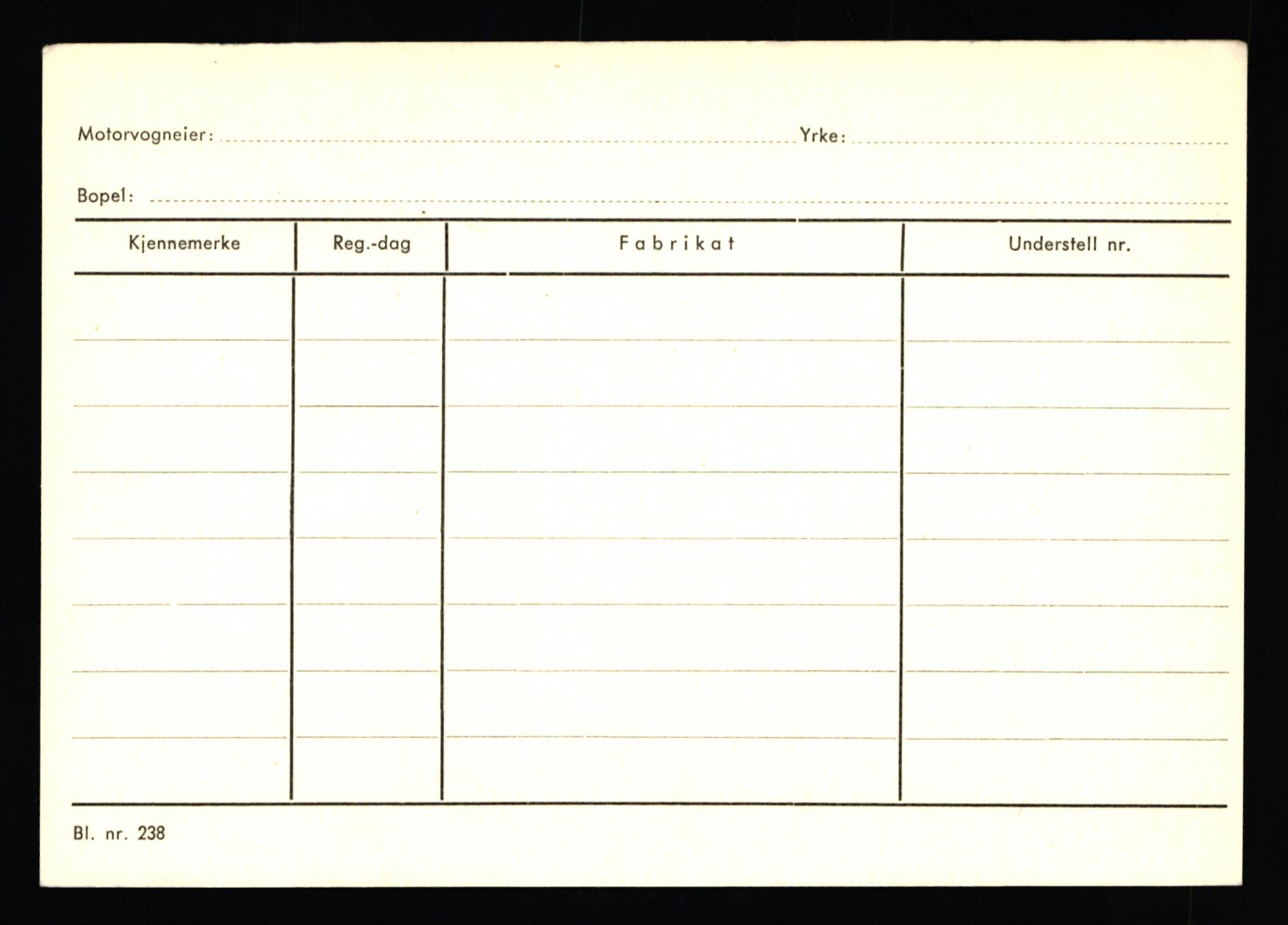 Stavanger trafikkstasjon, AV/SAST-A-101942/0/H/L0026: Myhre - Nilsen J., 1930-1971, p. 2