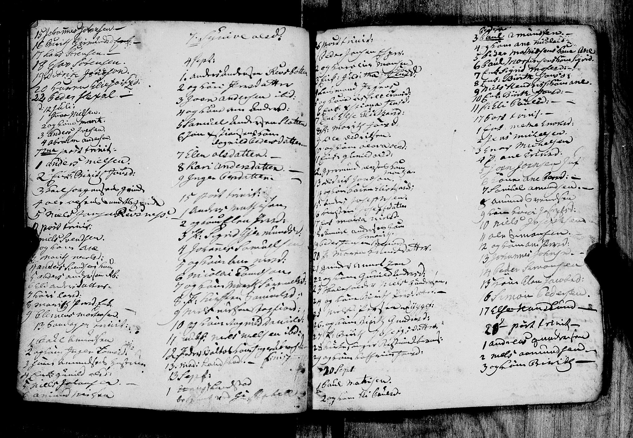 Måsøy sokneprestkontor, AV/SATØ-S-1348/B/L0026: Communicants register no. 26 (1), 1749-1804